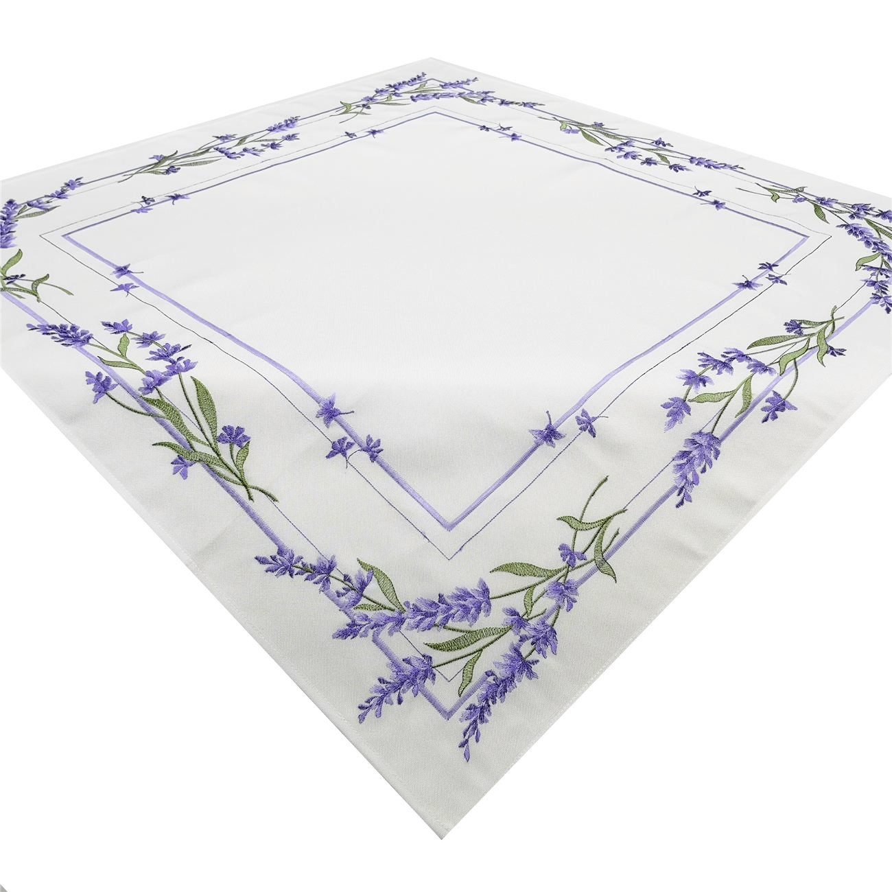 Brilliant Tischdecke Frühling / Bestickt / 85x85cm / Mitteldecke / CY-5535- günstig online kaufen