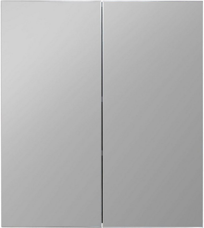 INOSIGN Spiegelschrank Sovana Breite 60 cm, wahlweise mit oder ohne LED- Beleuchtung, Mit oder ohne LED-Beleuchtung wählbar