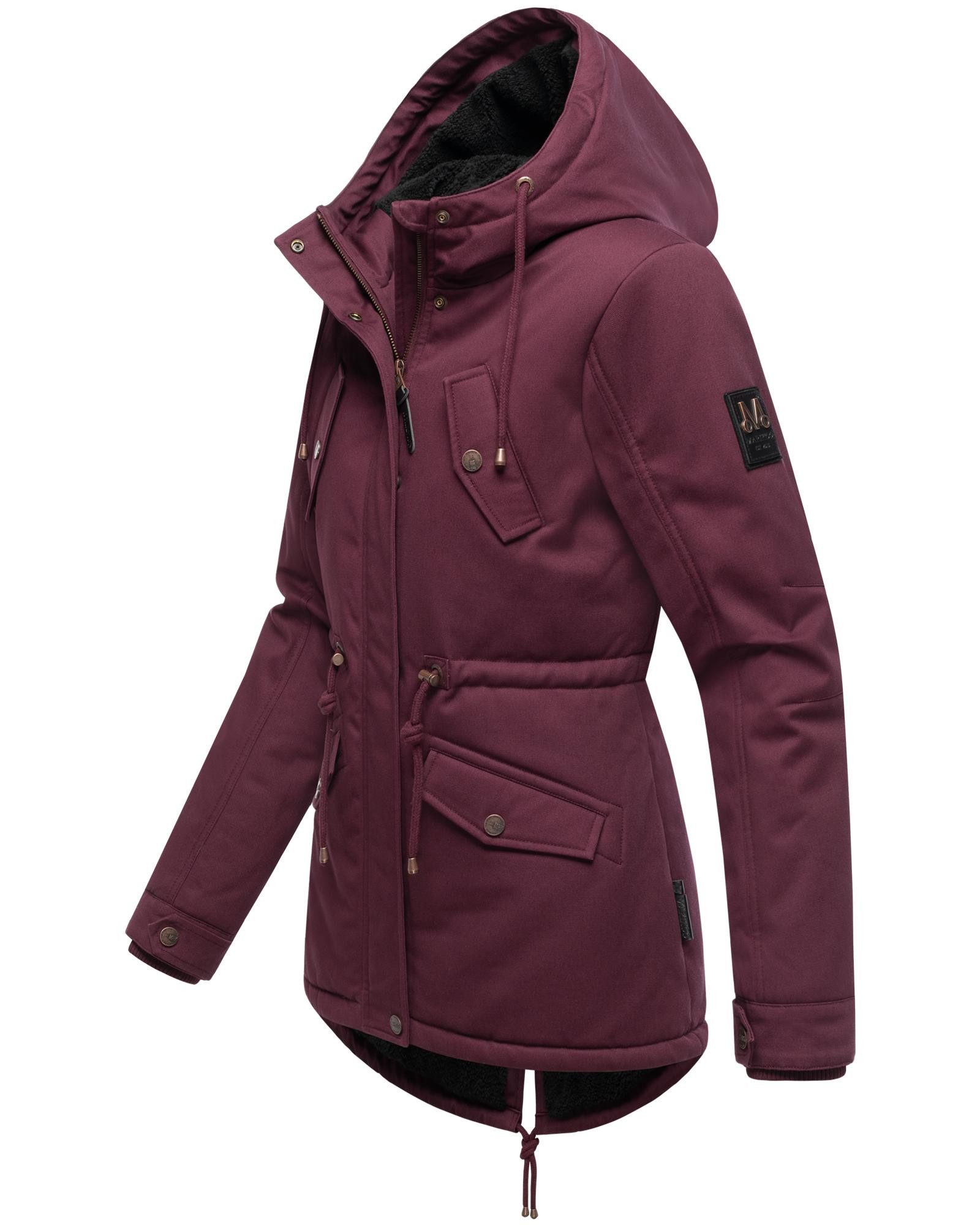 Marikoo Winterjacke Manolya stylischer Kurzmantel mit günstig online kaufen
