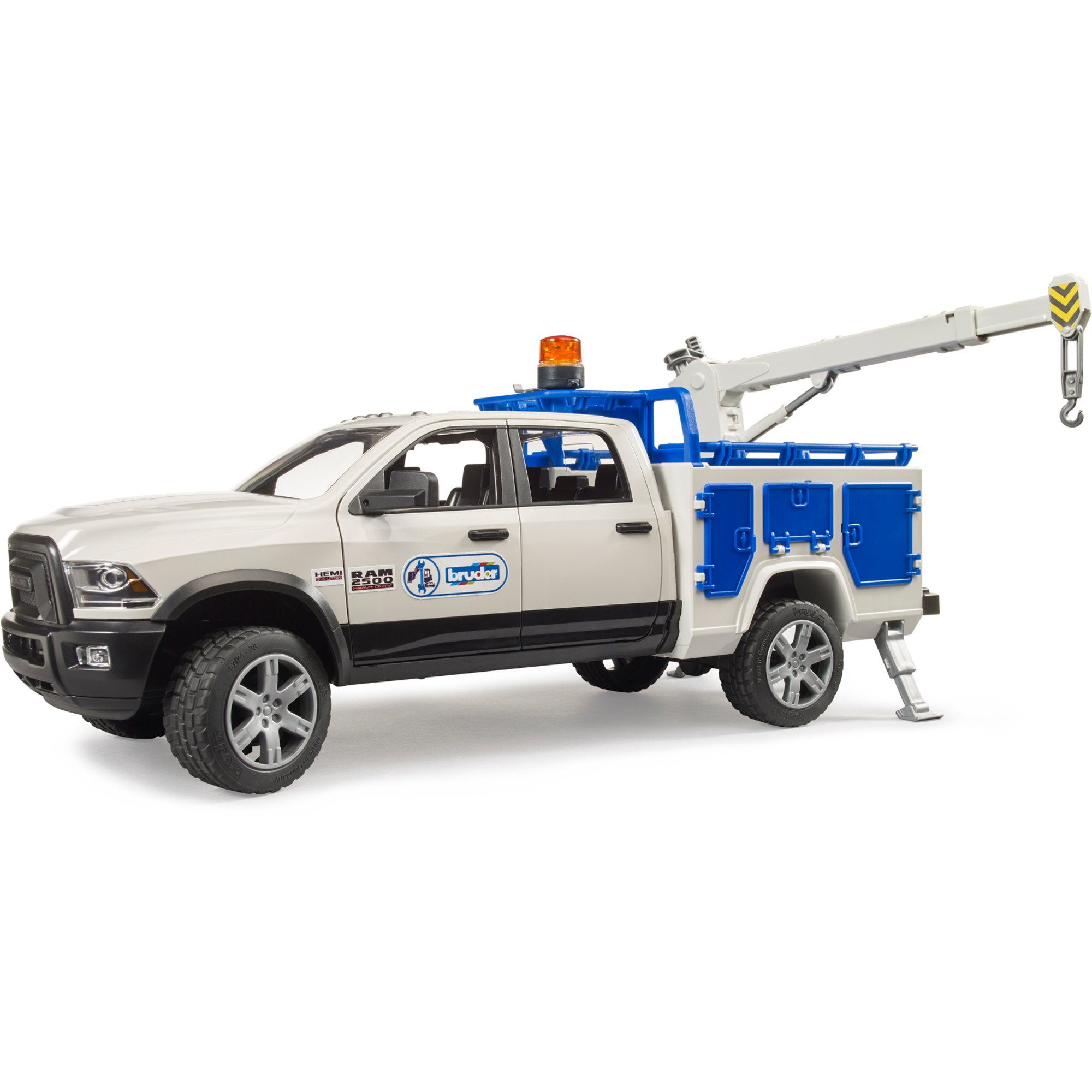 Bruder® Spielzeug-Auto bruder RAM 2500 Service Truck mit Kran und