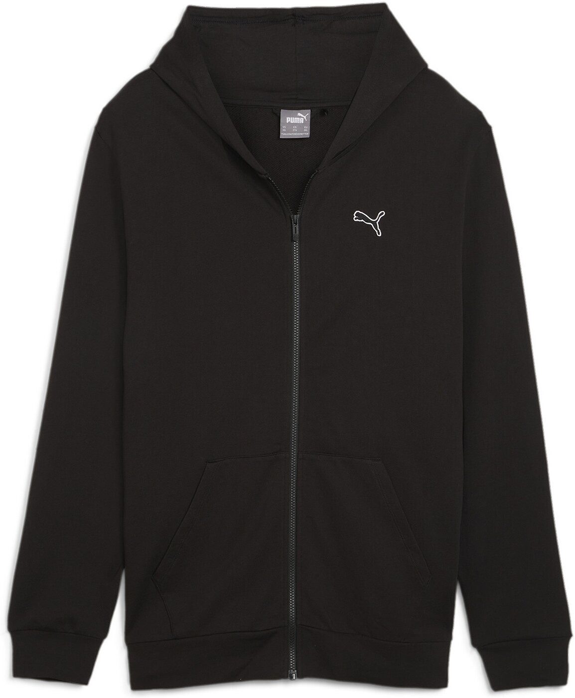 PUMA Kapuzensweatshirt BETTER ESSENTIALS Full-Zip PUMA BLACK