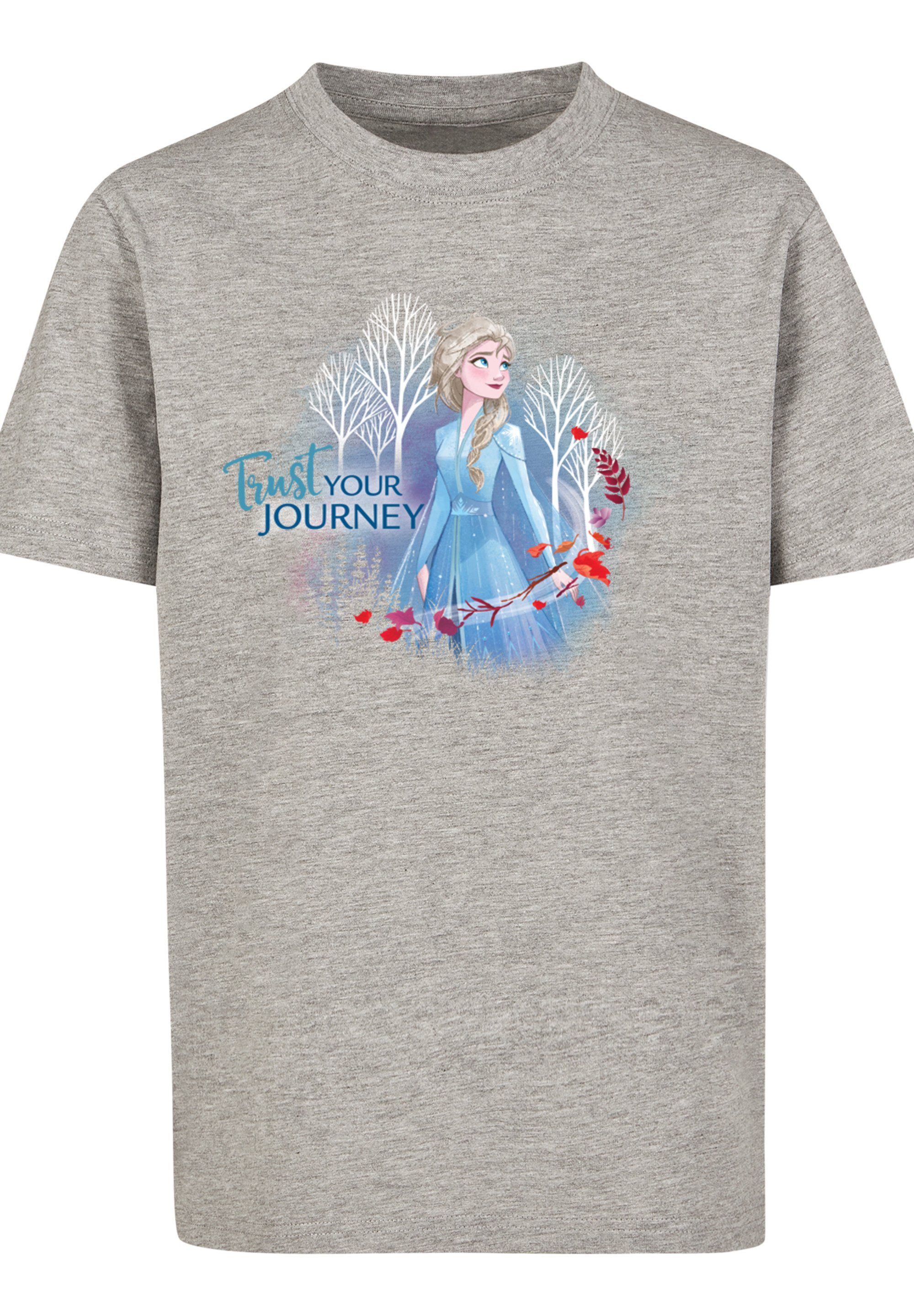 Disney grey heather Frozen Journey Print F4NT4STIC Trust Your T-Shirt 2