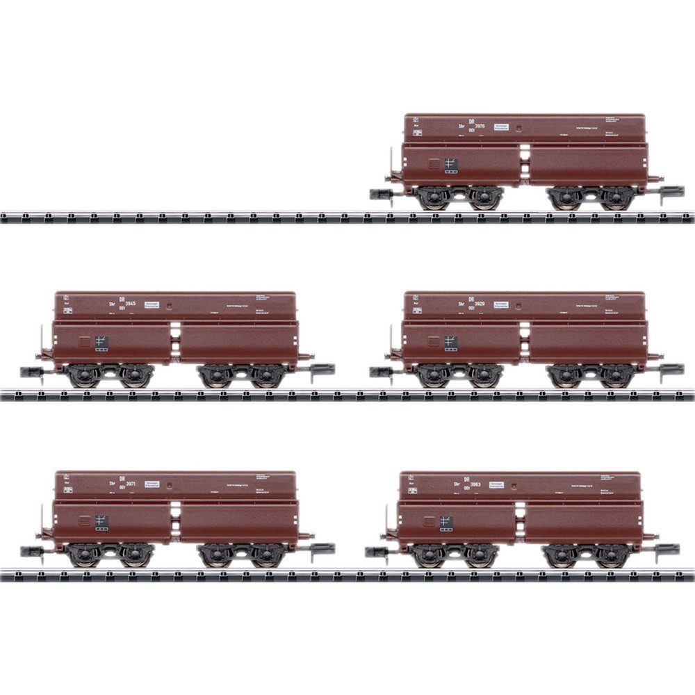 MiniTrix Güterwagen MiniTrix aus T15013 N 5er-Set Selbstentladewagen Erz Iid der DRG