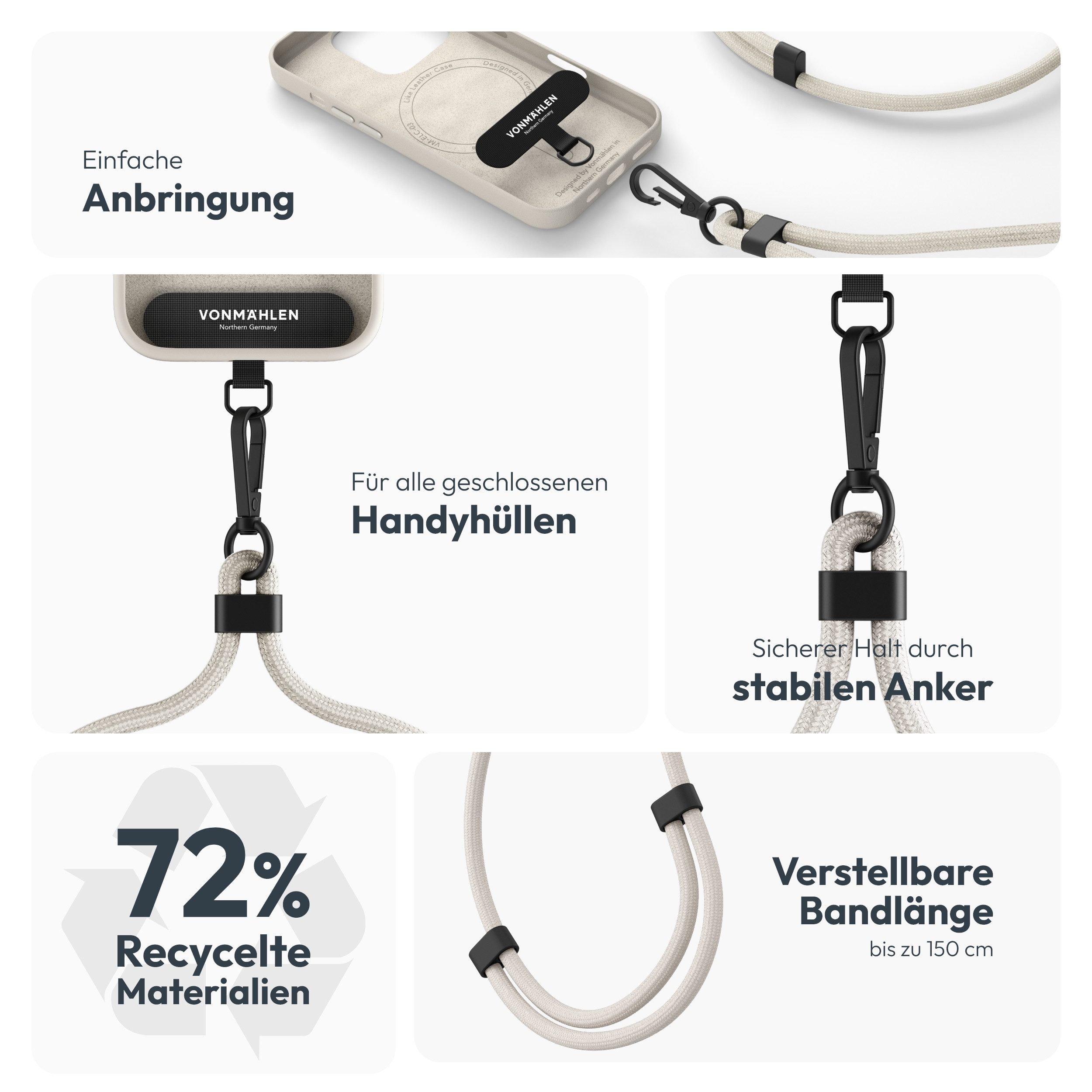 VONMÄHLEN Handykette Infinity Go