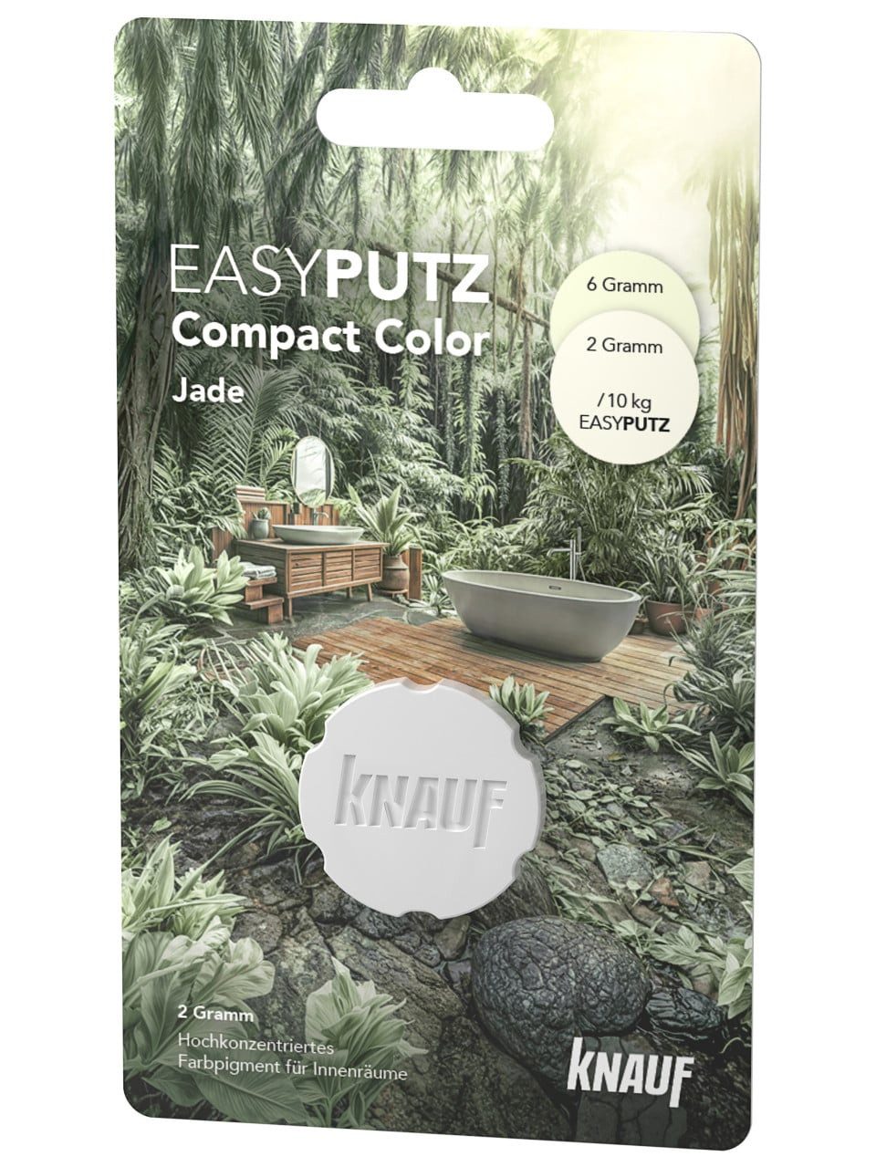 KNAUF Gips-Kalk-Putz Knauf Farbpigment Compact Color jade 2 g