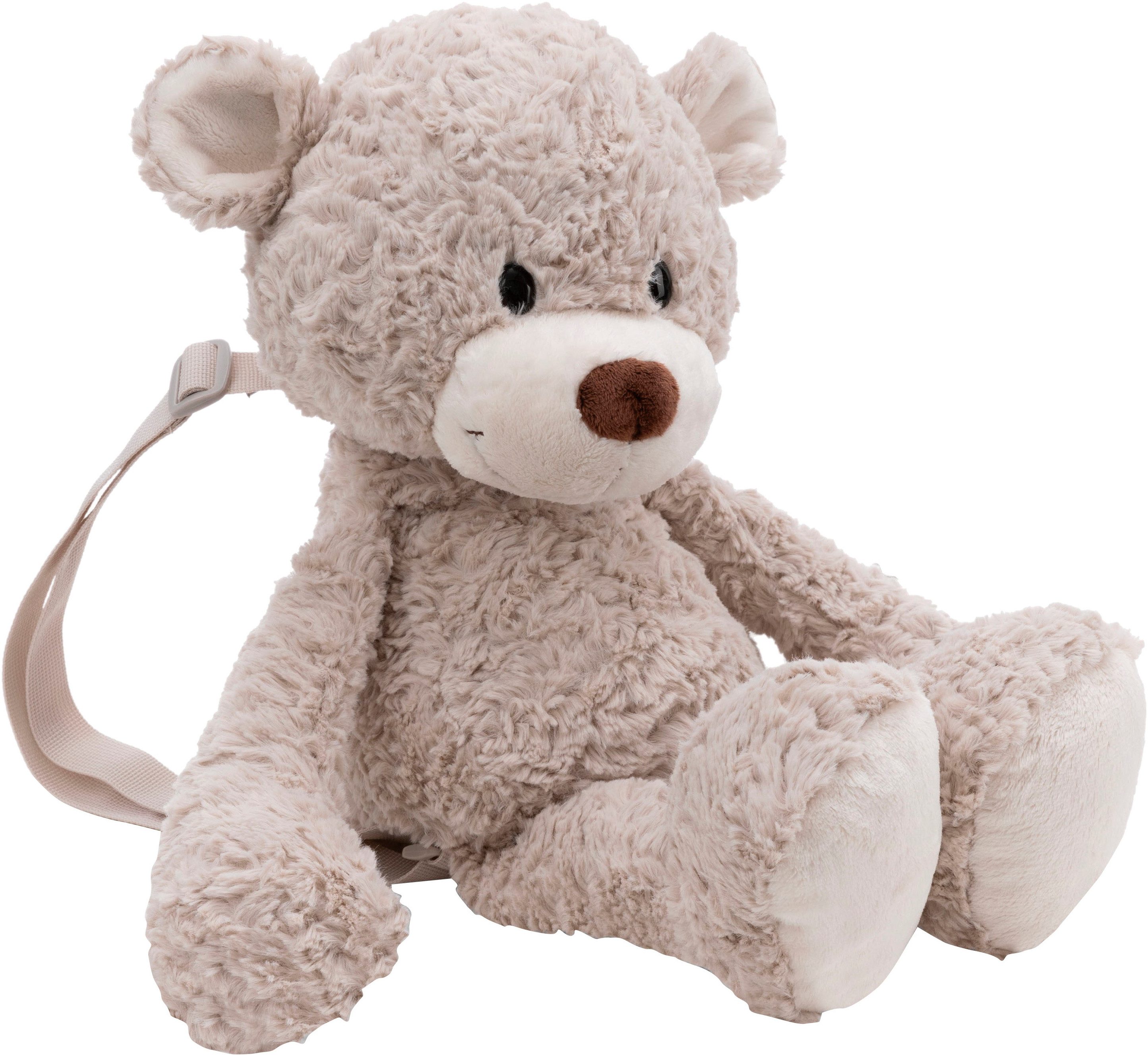 Nici Kinderrucksack Classic Bear, Rucksack Bär Finni, 40 cm figürlich, enthält recyceltes Material