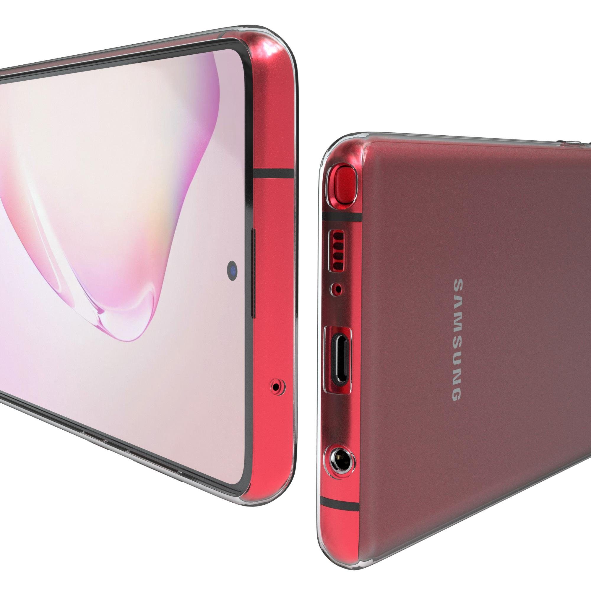EAZY CASE Handyhülle Slimcover Clear für Samsung Galaxy Note 10 Lite 6,7 Zoll, durchsichtige Hülle Ultra Dünn Silikon Backcover TPU Telefonhülle Klar