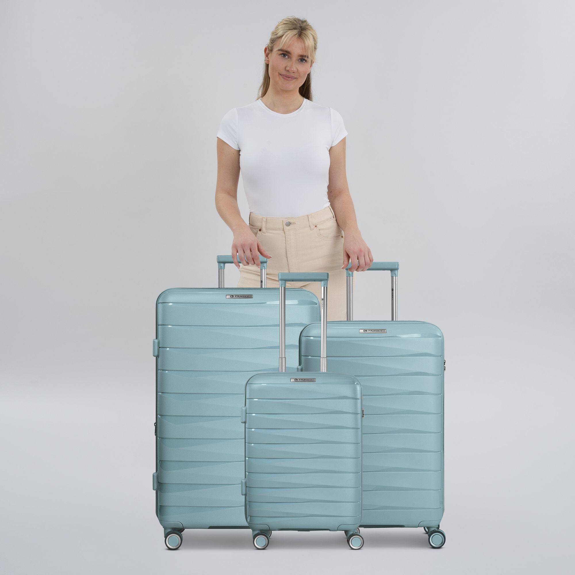 Franky Trolleyset London, 4 Rollen, (3-teilig, 3 tlg), Polypropylen günstig online kaufen