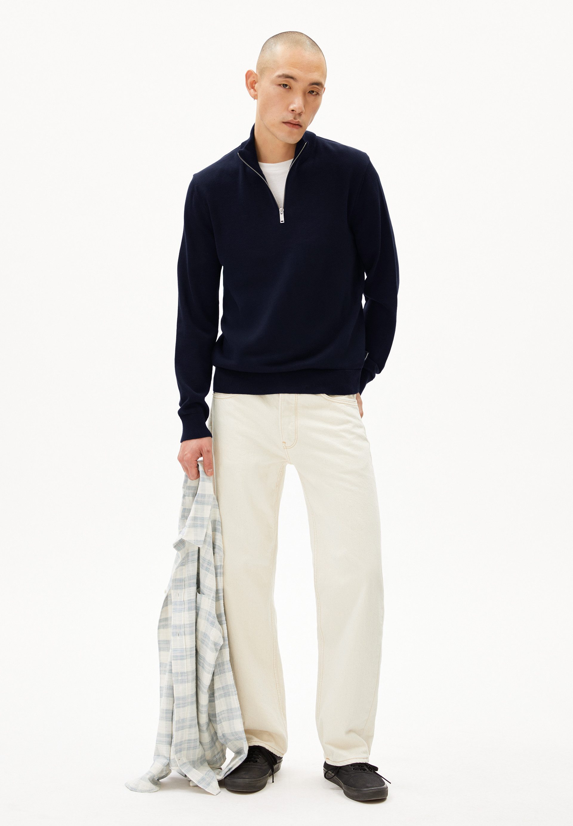 Armedangels Strickpullover FAABES Pullover aus Bio-Baumwolle günstig online kaufen