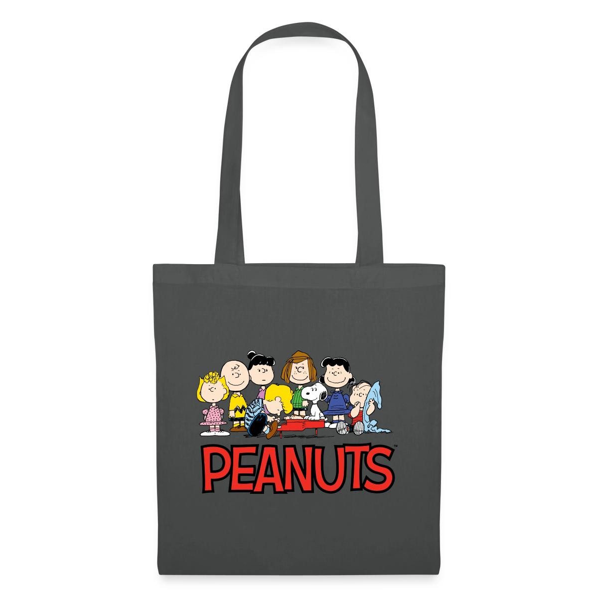 Spreadshirt Henkeltasche Peanuts Snoppy Und Friends Stoffbeutel (1-tlg)