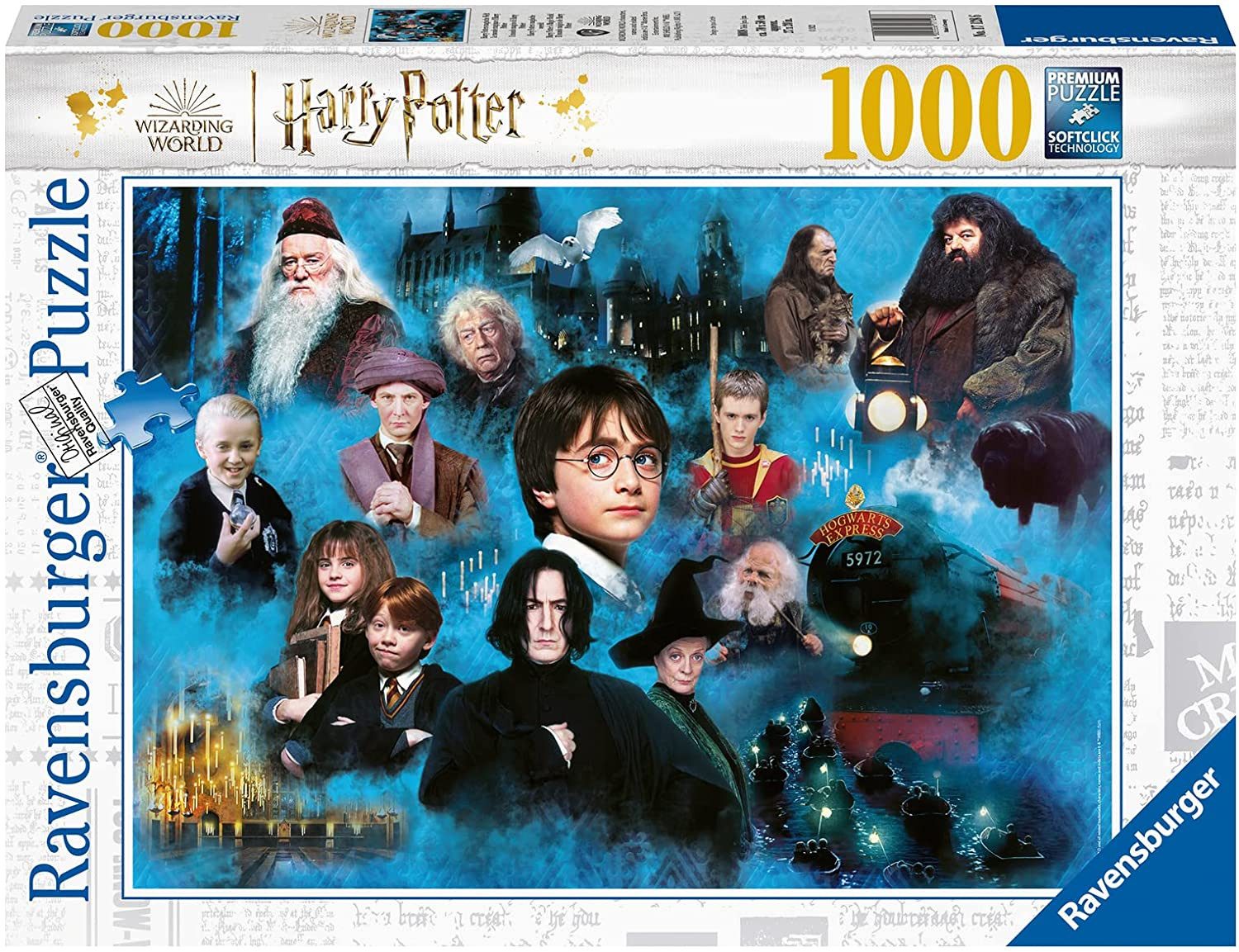 Puzzle Ravensburger 17128 Harry Potters magische Welt 1000 Teile Puzzle
