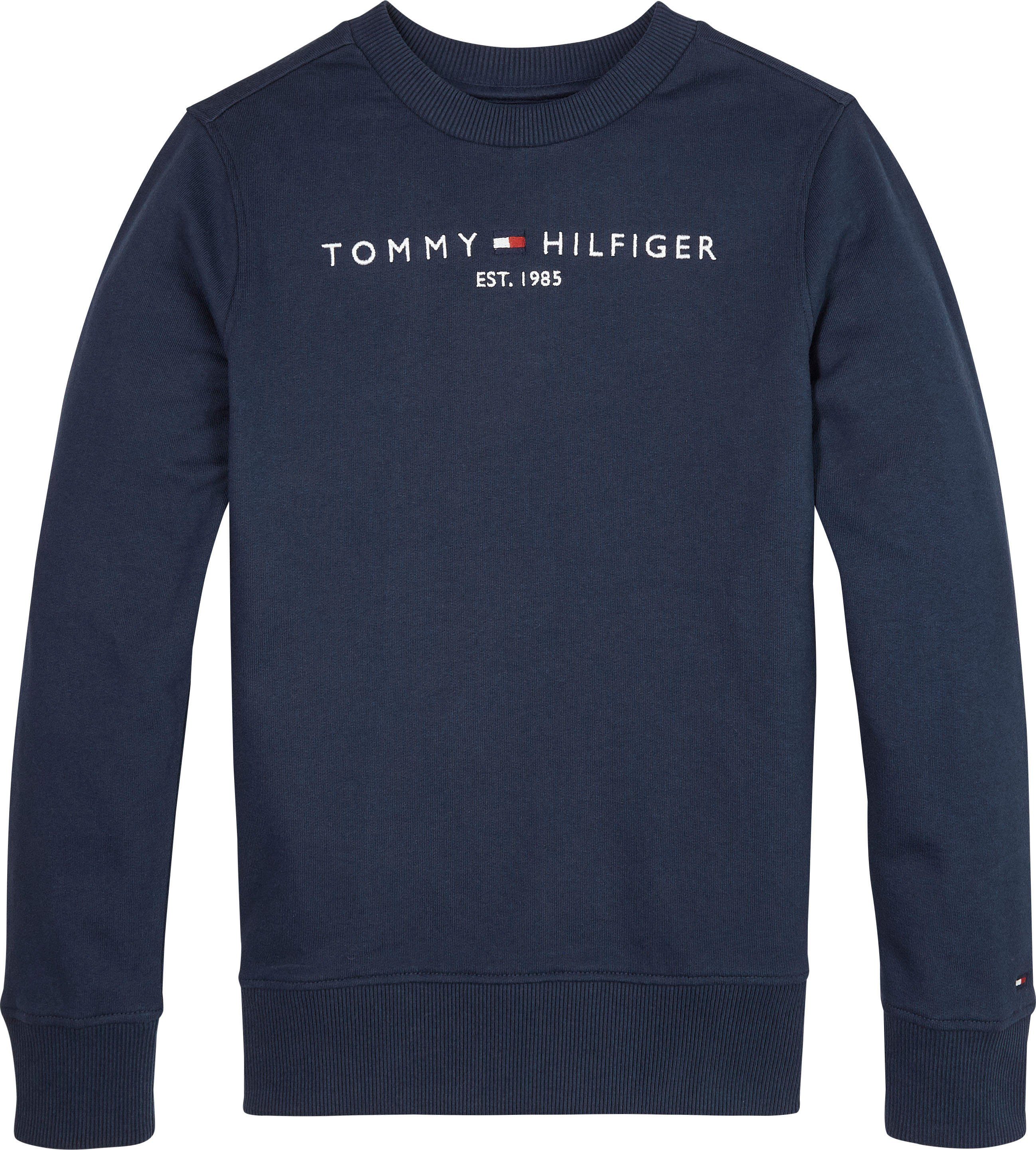 ESSENTIAL Hilfiger Tommy SWEATSHIRT Jungen Mädchen und Sweatshirt für
