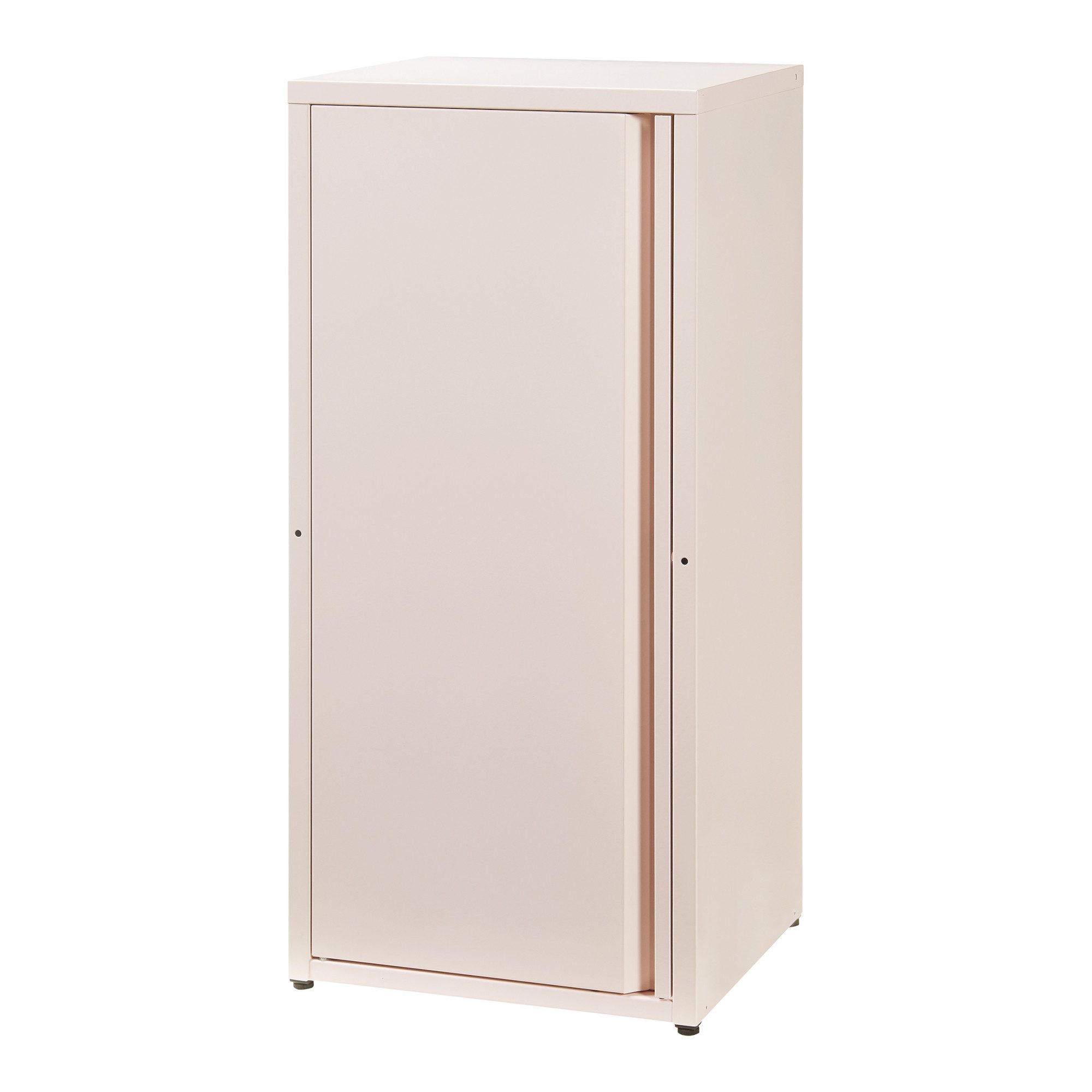 en.casa Mehrzweckschrank »Burlöv« mit 1 Tür und 2 Ablagen 88x40x35 cm Rosa