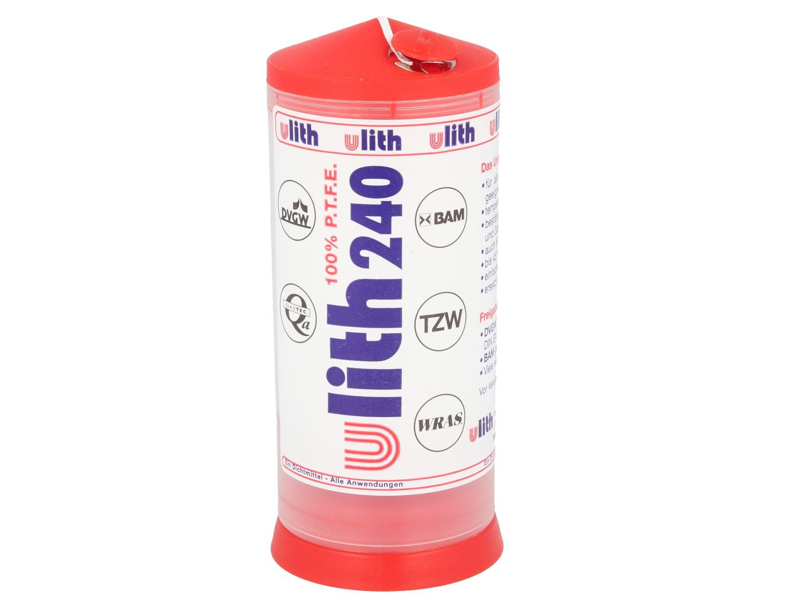 Ulith Gewindedichtung ULITH 240 PTFE - Gewindedichtfaden bis +240°C, 175 m, DVGW-Zulassung