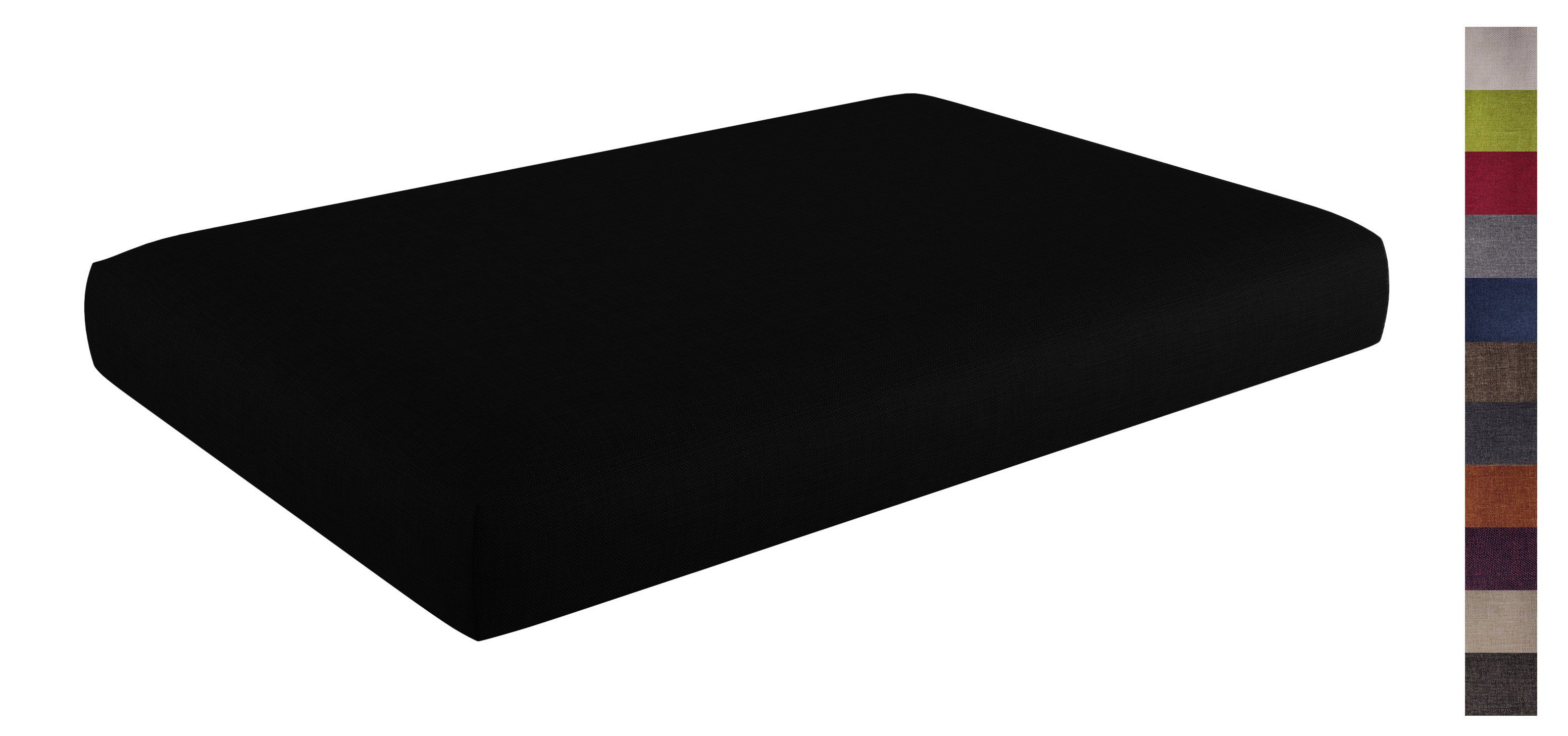 sunnypillow Sitzkissen Palettenkissen mit abnehmbarem Bezug günstig online kaufen