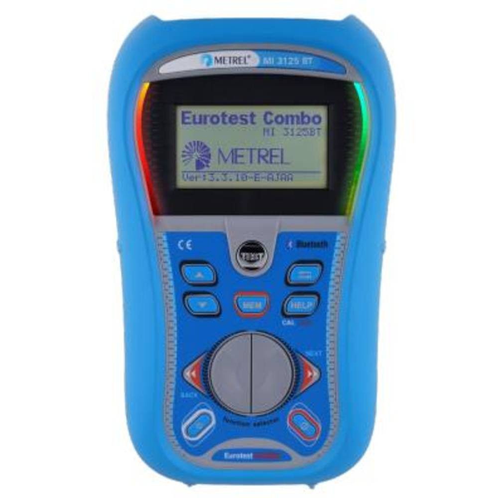 Metrel Multimeter VDE 0100 Installationsmessgerät Combo BT 20991607, RCD/FI Test