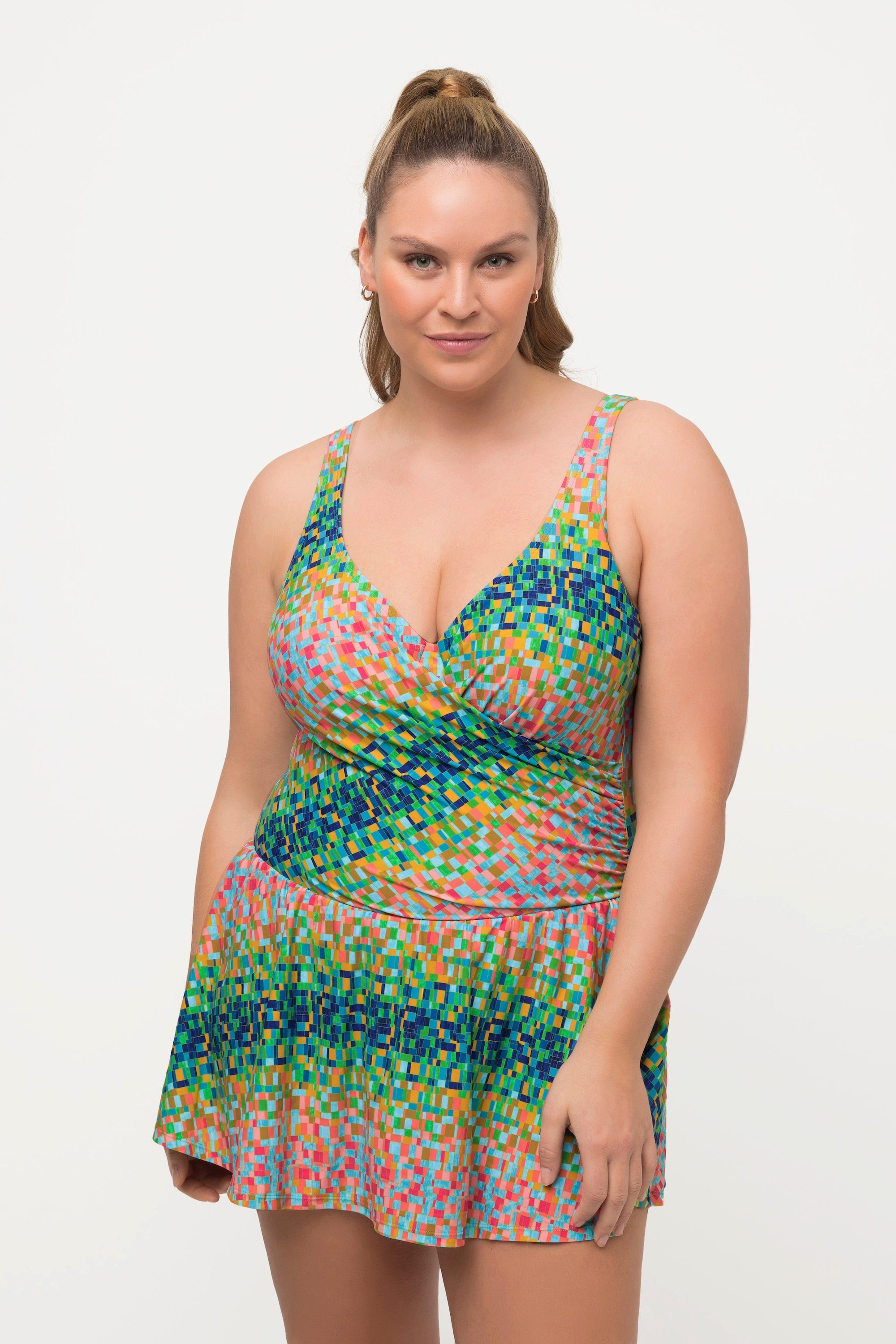 Ulla Popken Badekleid Dschungel Softcups Verstellbar Türkisblau Ab 43,34 € | Preisvergleich Bei
