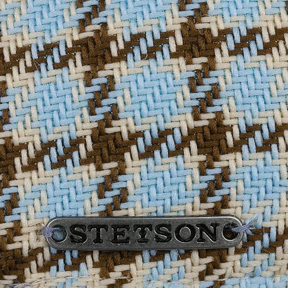 Stetson Flat Cap Texas Check Bolcott