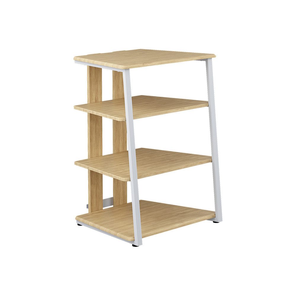 Vicco Bücherregal Tonar, Sonoma/Weiß, 61 x 78 cm 4 offene Ablageflächen, 1-tlg.
