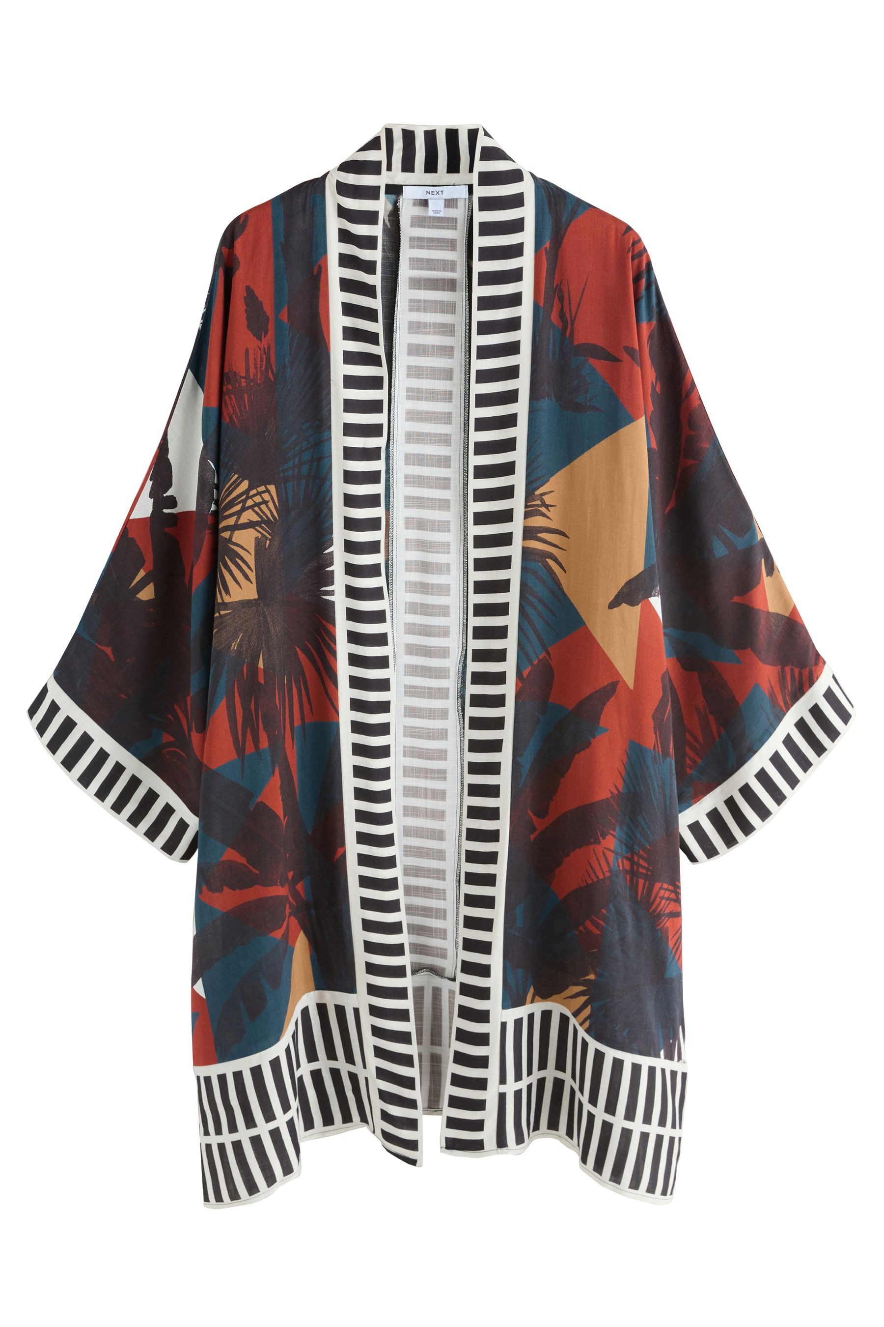 Next Kimono Lange Kimono-Jacke, Viskose (LENZING™ günstig online kaufen