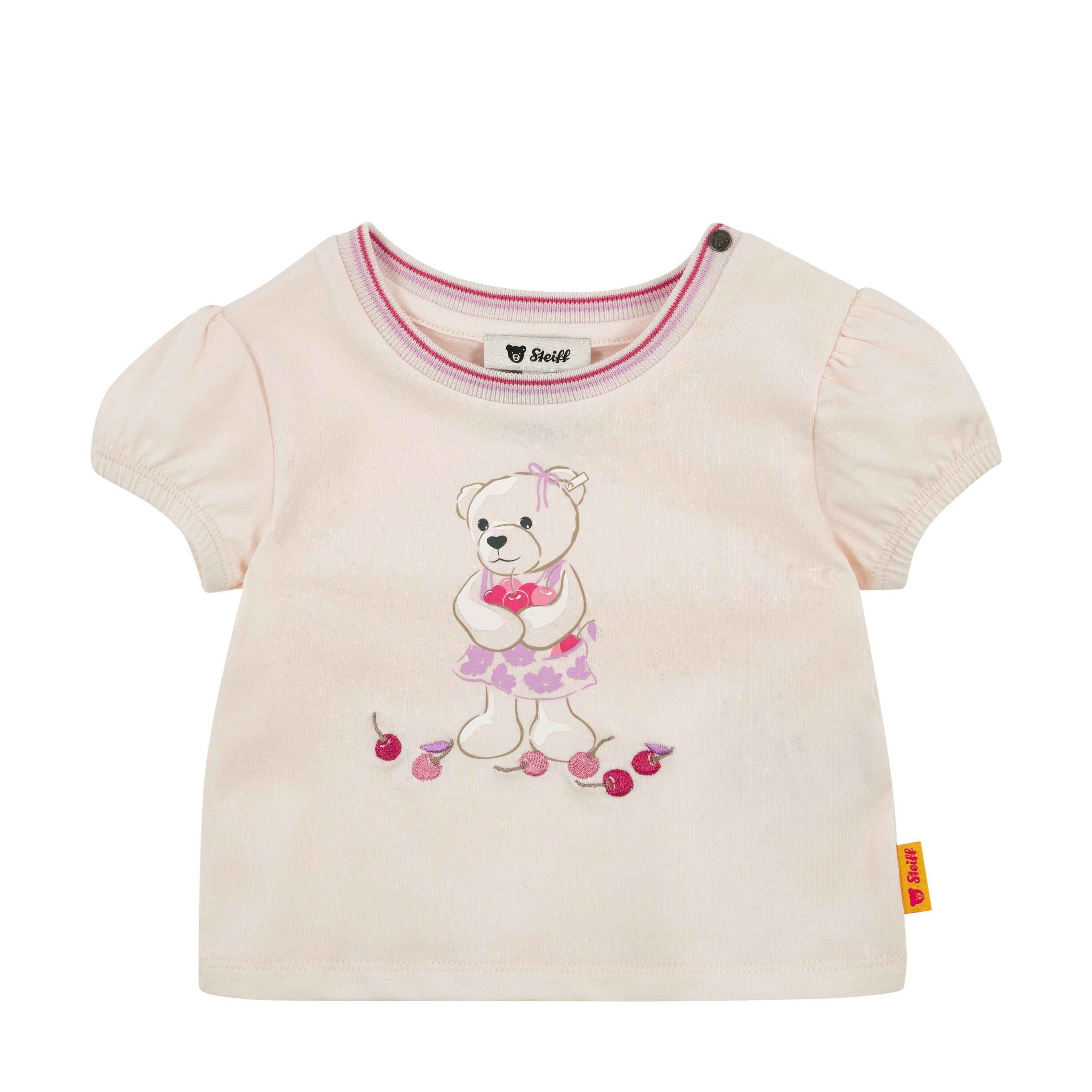 Steiff T-Shirt T-Shirt kurzarm Cherry Cake