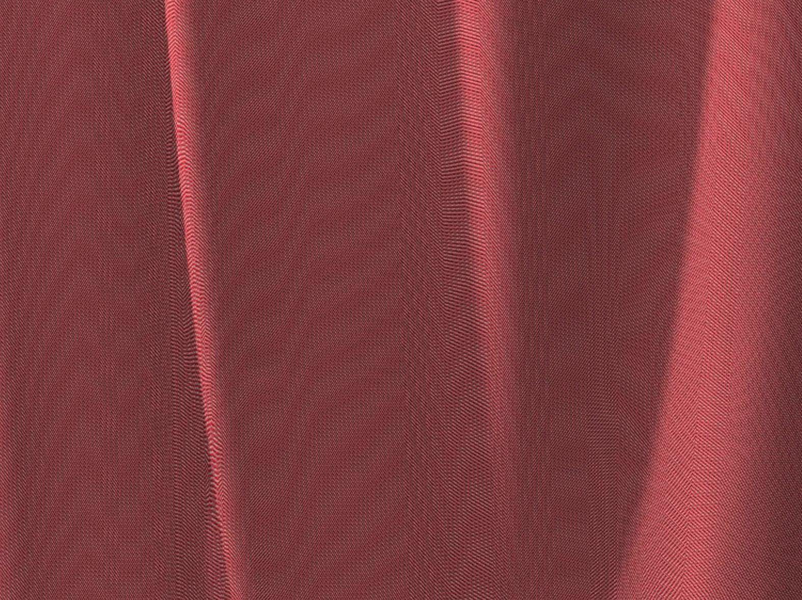 dunkelrot Vorhang Uni (1 blickdicht Collection, Adam, St), Ösen