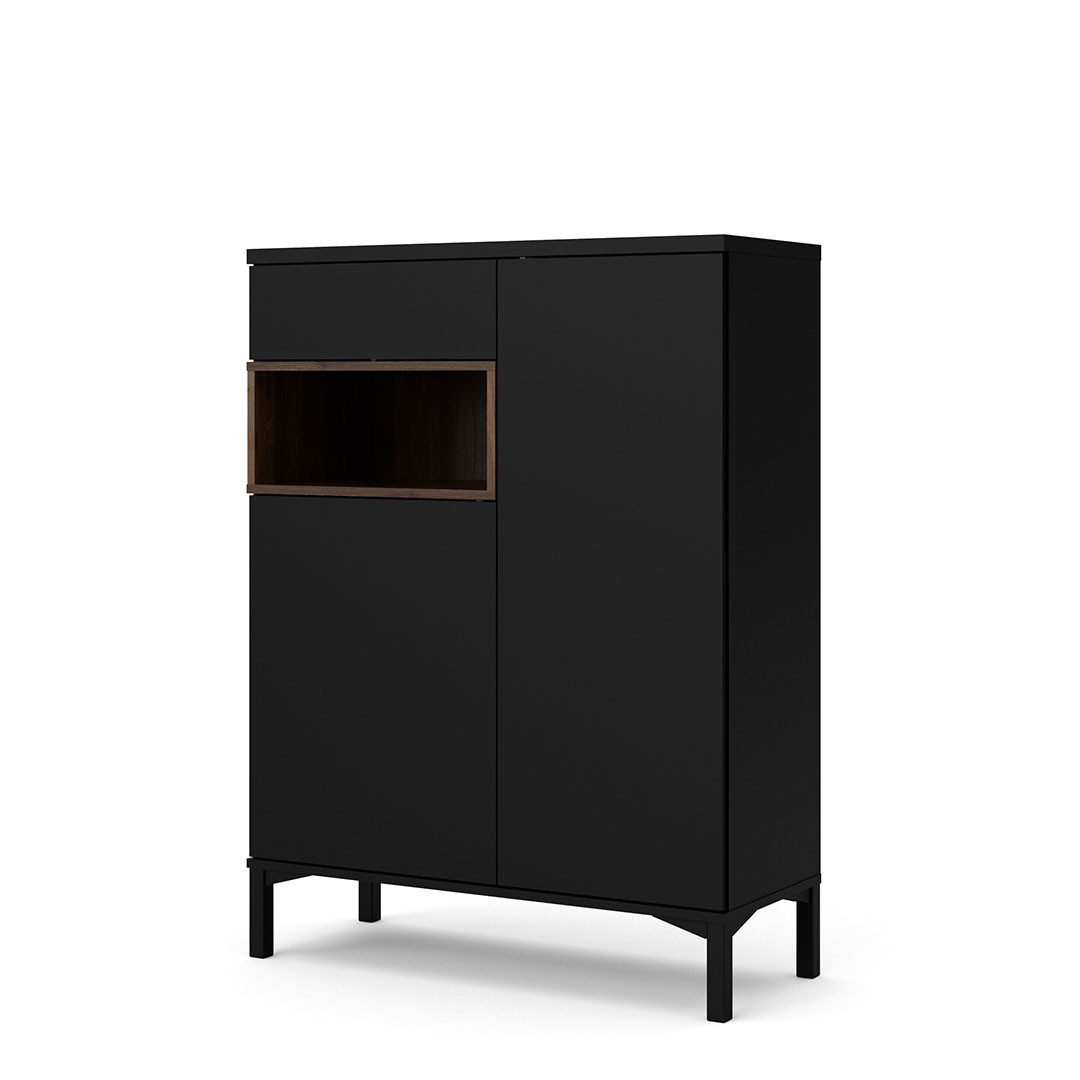 ebuy24 Sideboard Ringe Sideboard 2 Türen, 1 Schublade und 1 Fach, s günstig online kaufen