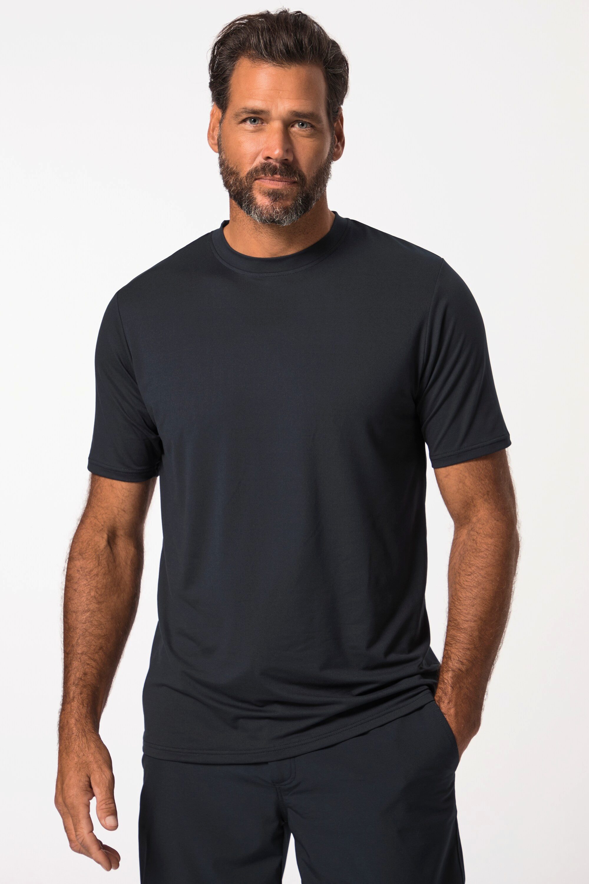 JP1880 T-Shirt T-Shirt Halbarm Rundhals UV-Schutz günstig online kaufen