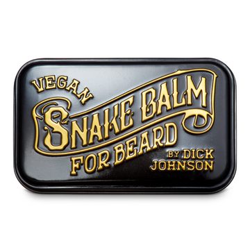Dick Johnson Bartwachs Snake Balm, Whiskey Vanille Duft, Pflegende Eigenschaften, Natürlich & Vegan