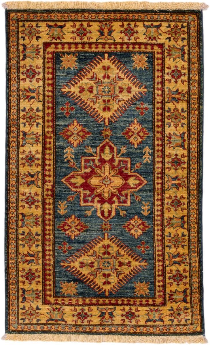 Orientteppich Super Kazak 77x122 Handgeknüpfter Orientteppich, Nain Trading, rechteckig, Höhe: 5 mm