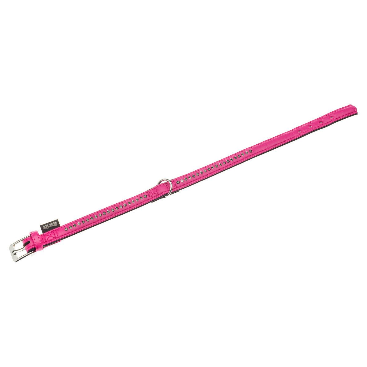 Karlie Hunde-Halsband Halsband Kunstleder Plus Monte Carlo pink