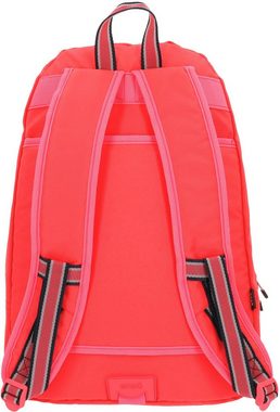 Enso Freizeitrucksack Basic, coral, mit Kopfhörerausgang