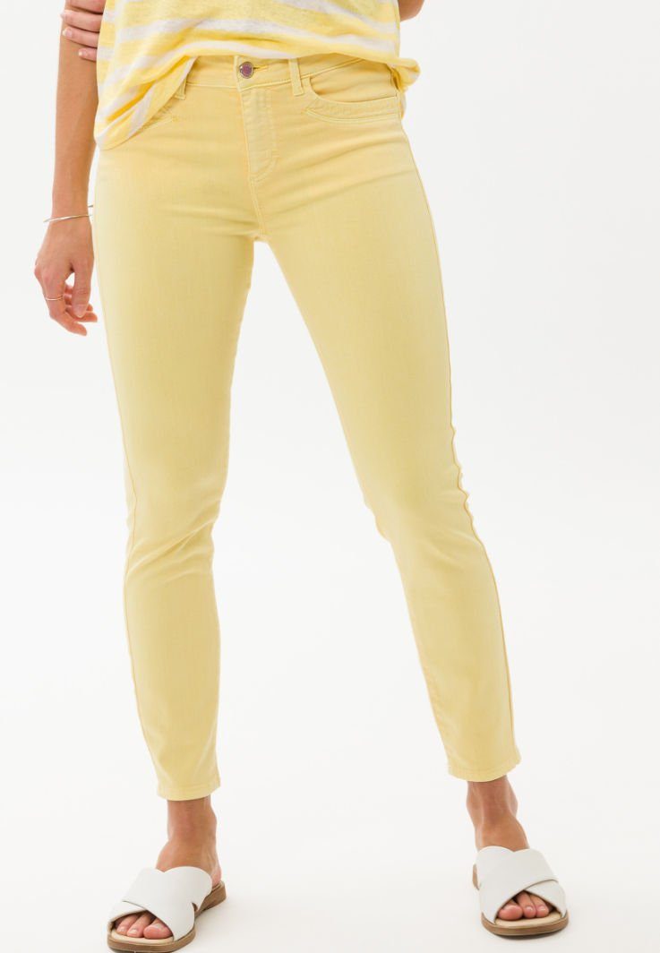 5-Pocket-Jeans ANA Style S Brax gelb