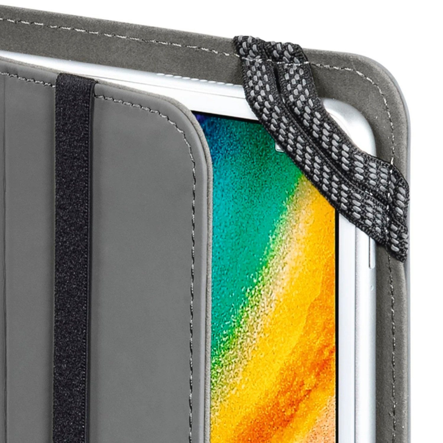 Hama Tablet-Hülle Schutz-Hülle Fold Universal Cover Tasche Grau 11, Smart Case Ständer für iPad Tablet PC Tab 9,5" 9,7 10" 10,2" 10,5" 11" – Bild 5 von 5