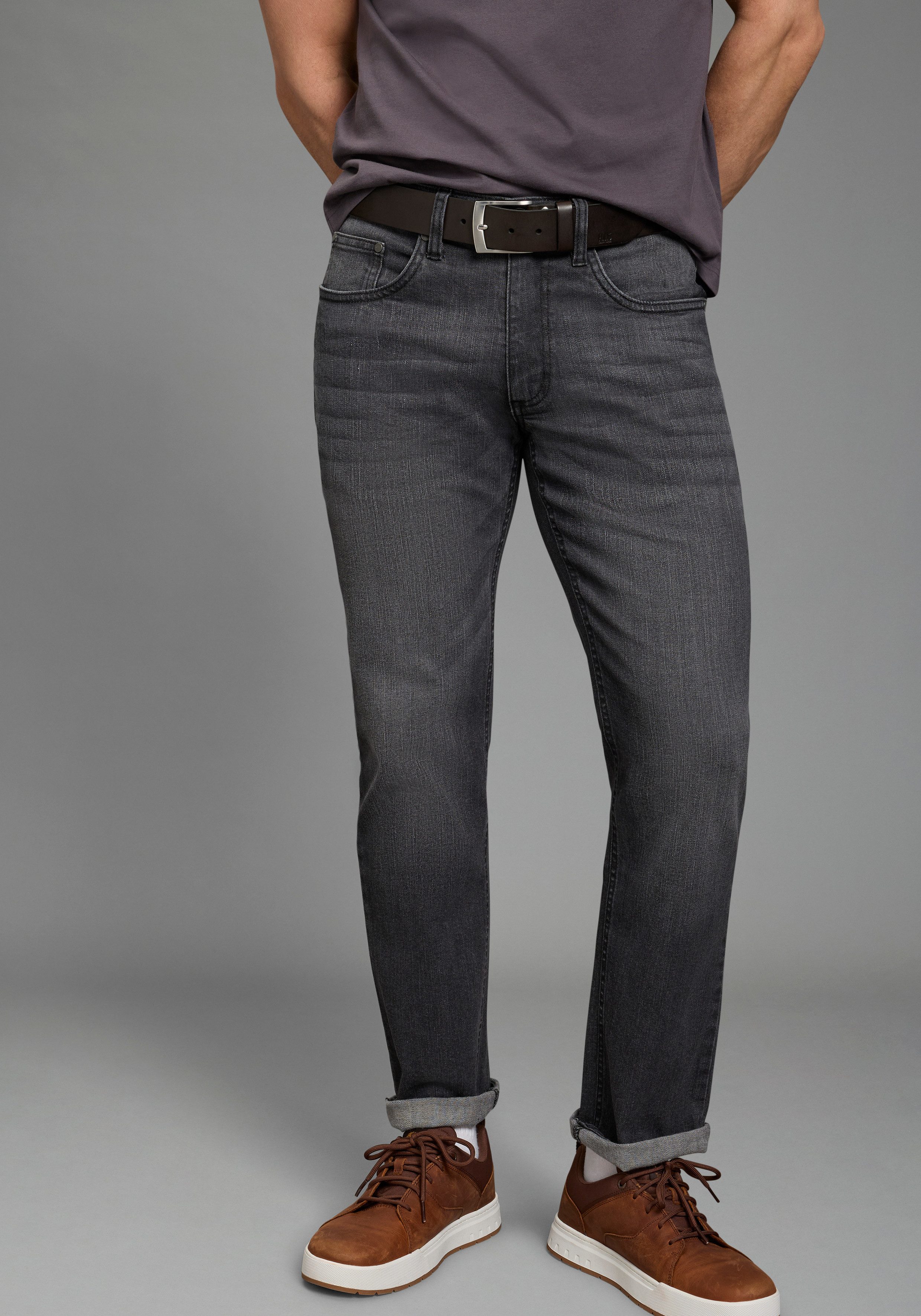 Arizona Stretch-Jeans gerade geschnittenes Bein, niedrige Leibhöhe