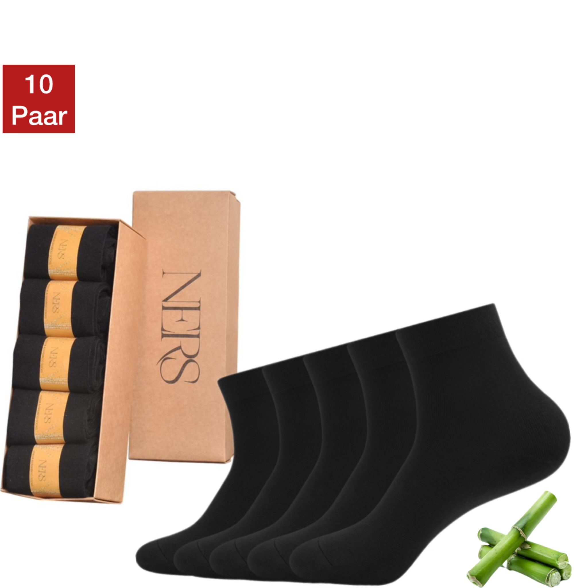 NERS Kurzsocken aus Bambus (10 Paar) günstig online kaufen