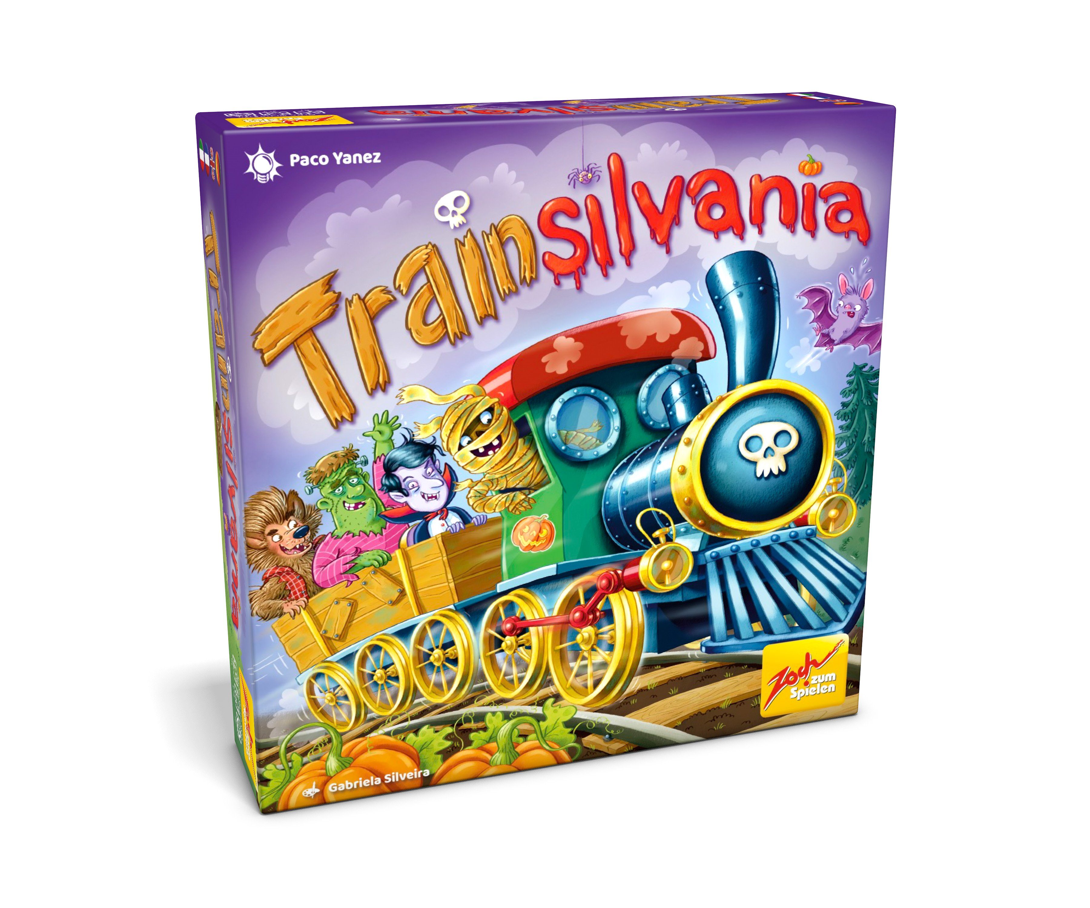 Zoch Spiel, Kinderspiel ZOCH 601105170 Trainsilvania, Brettspiel, Made in Germany