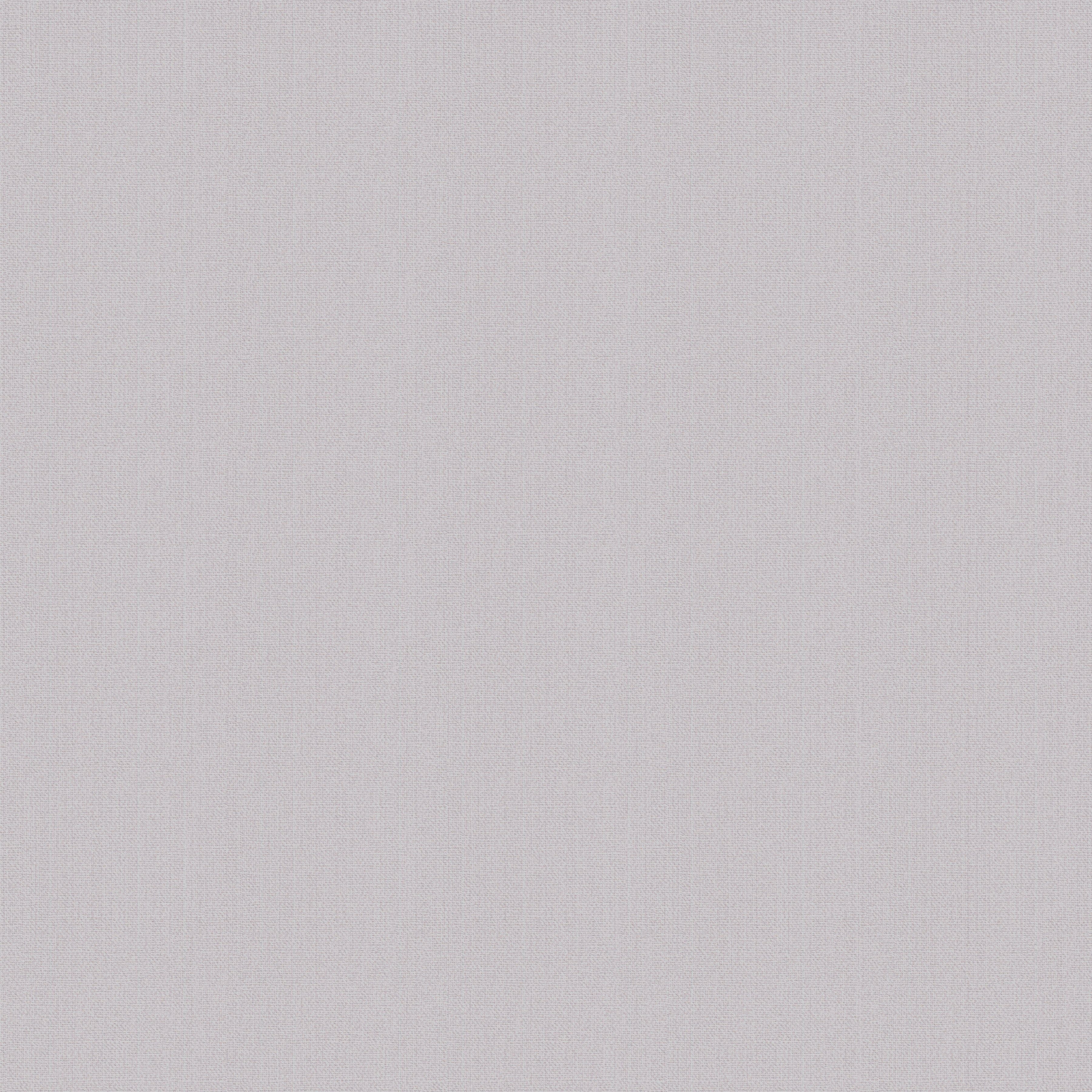 WOW Vliestapete Baumwolle, geprägt, uni, (1 St), Weiß/Grau - 10m x 52cm