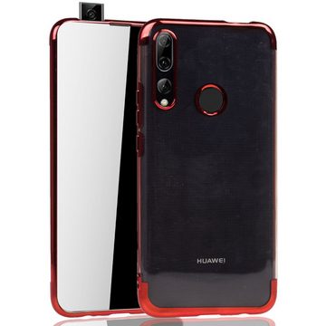 König Design Handyhülle Huawei Y9 (2019), Huawei Y9 (2019) Handyhülle Bumper Backcover Rot