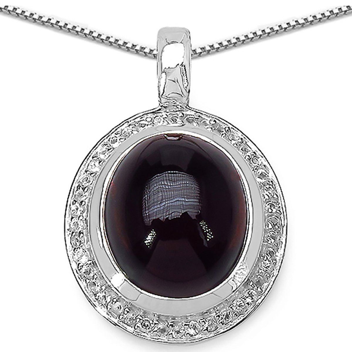 XEN Kette mit Anhänger rot...