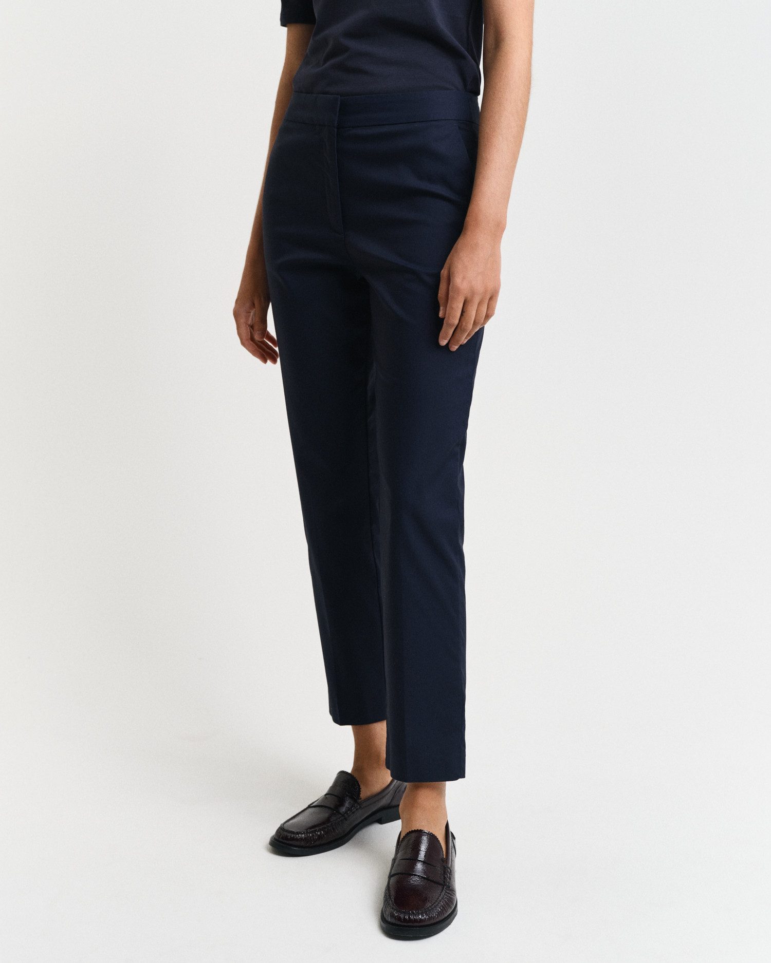 Gant Stoffhose SLIM SLACK mit Bügelfalten günstig online kaufen