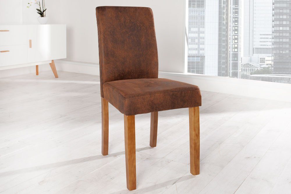 riess-ambiente Stuhl GENUA whisky braun, Esszimmer günstig online kaufen