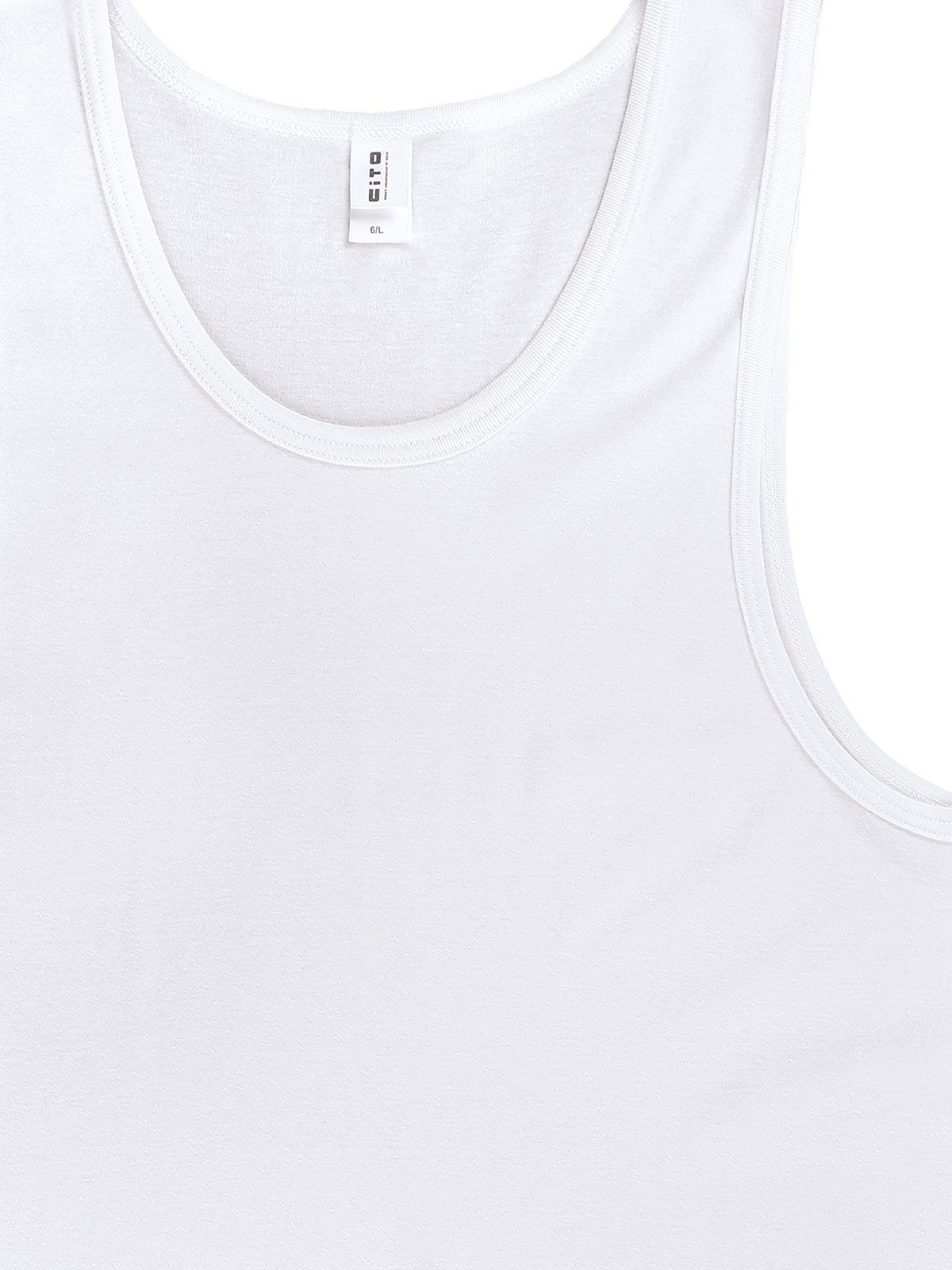 CiTO Achselhemd 3er Pack Herren City Shirt pure cotton (Packung, 3-St) -