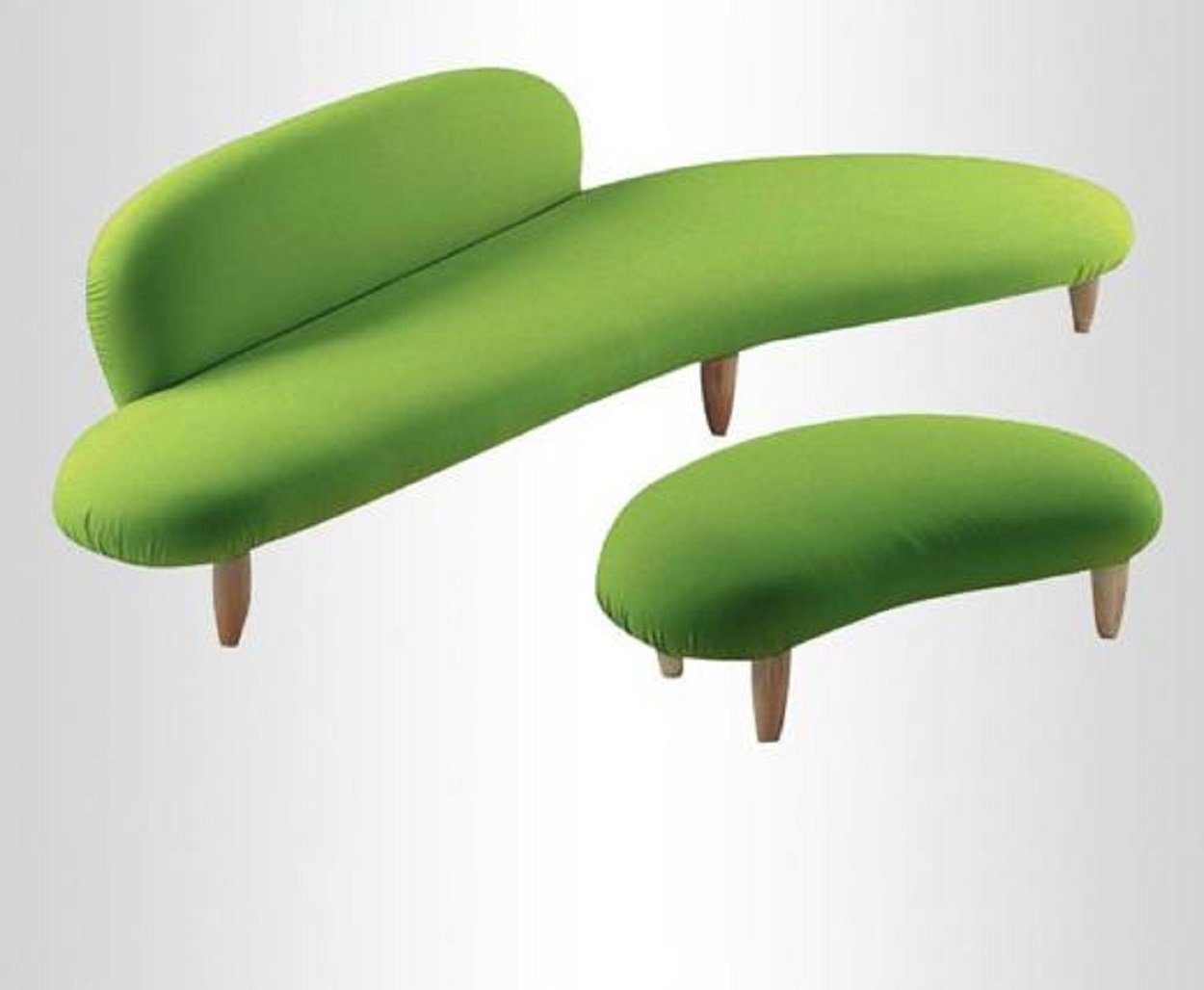 JVmoebel Sofa Möbel Made in Grün Europe Sitz Wohnlandschaft | Couchtisch Grün Sitzer Sofa 4 Weißes Grün | Polster,