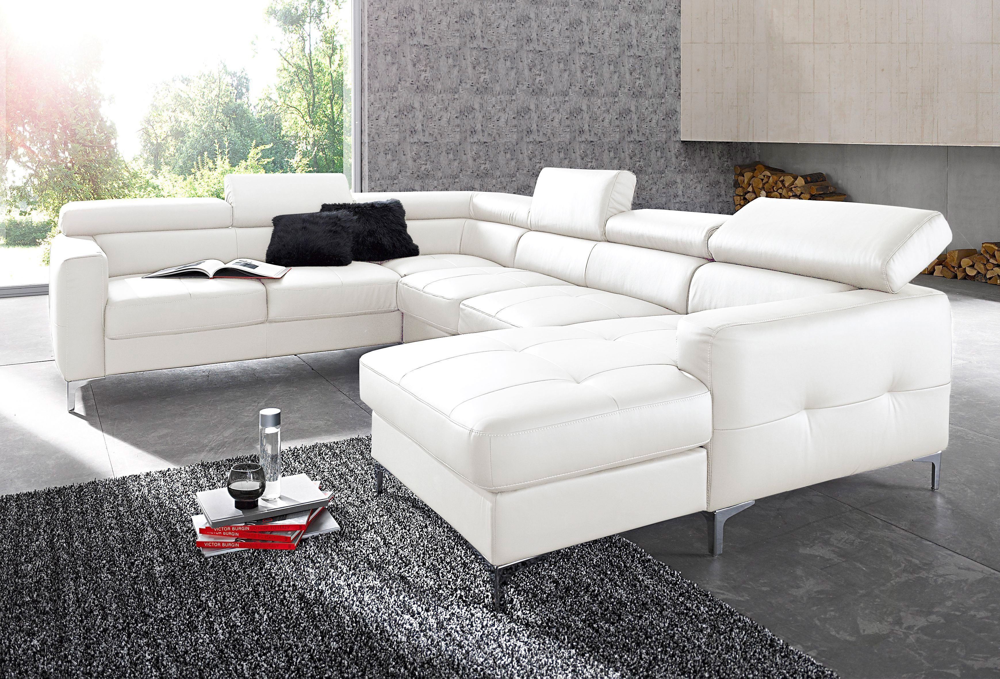 COTTA Polstergarnitur Sammy U-Form, (Set, Tiefe günstig online kaufen