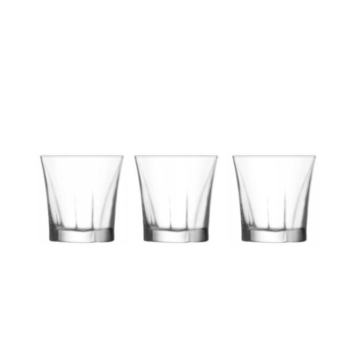 Gläser-Set Truva Trinkgläser 3er Set - 280 ml, zeitloses & elegantes Design