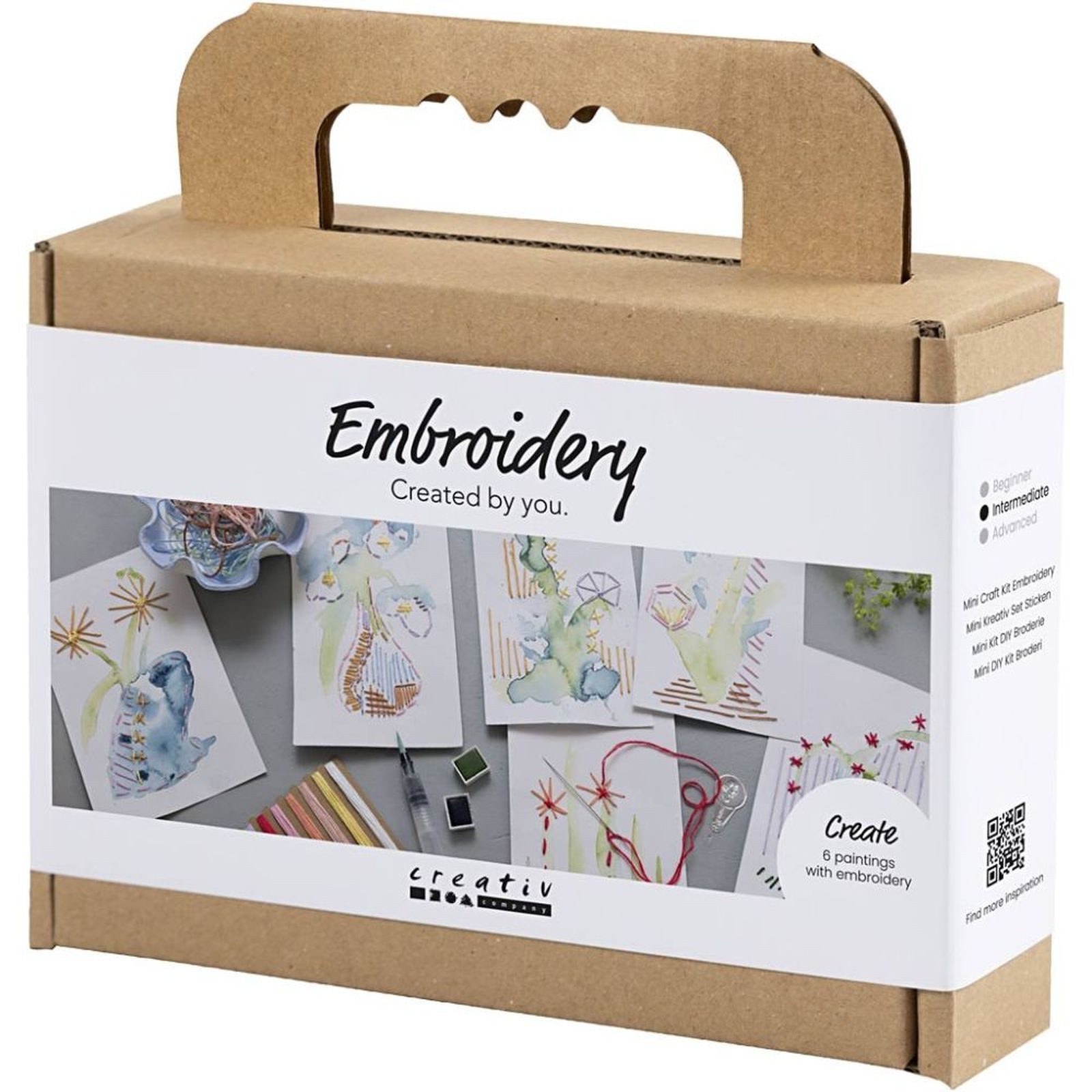 creativ company Kreativset Mini Kreativ Set Sticken, verschiedene Varianten