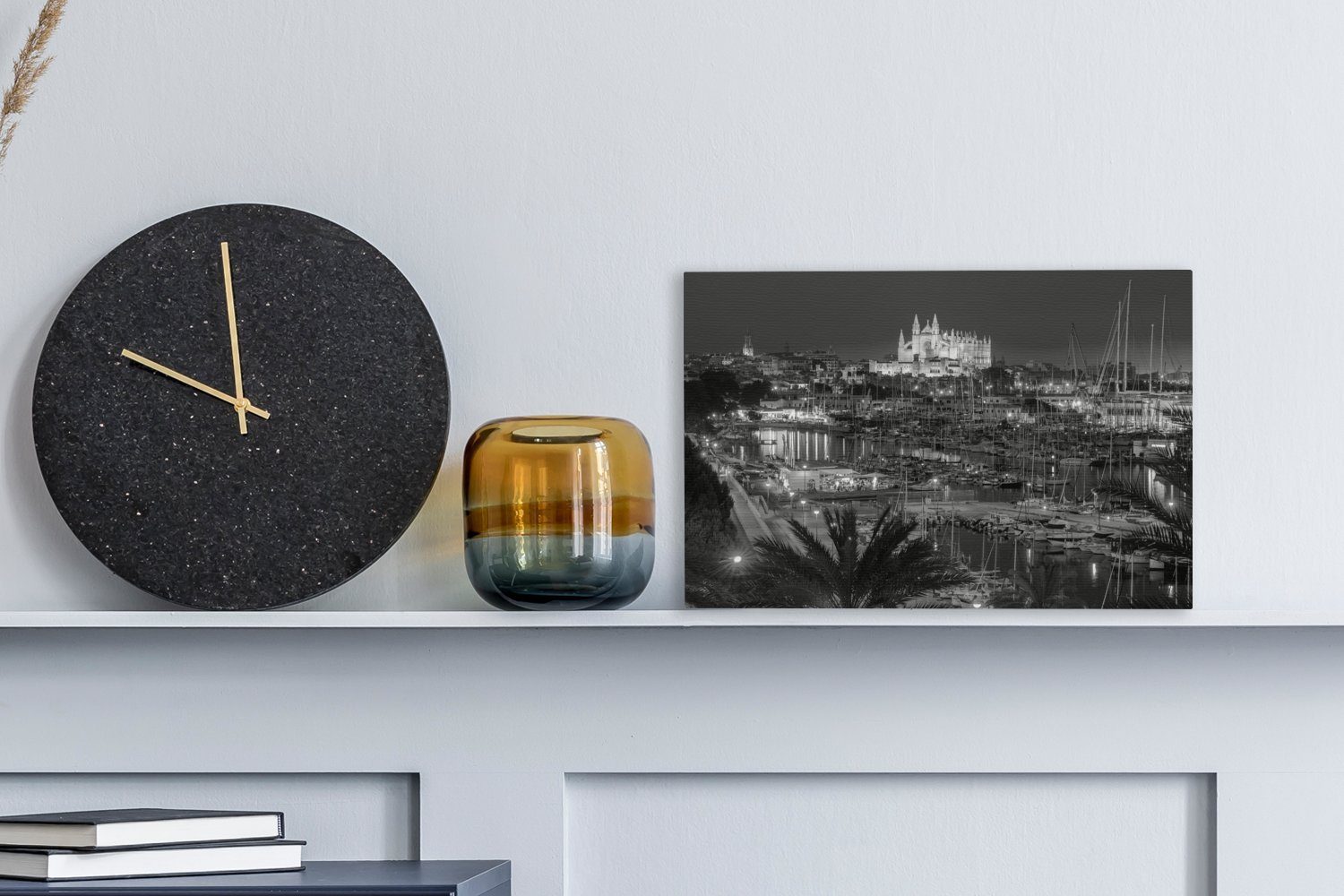 OneMillionCanvasses® Leinwandbild Mallorca - Hafen - günstig online kaufen