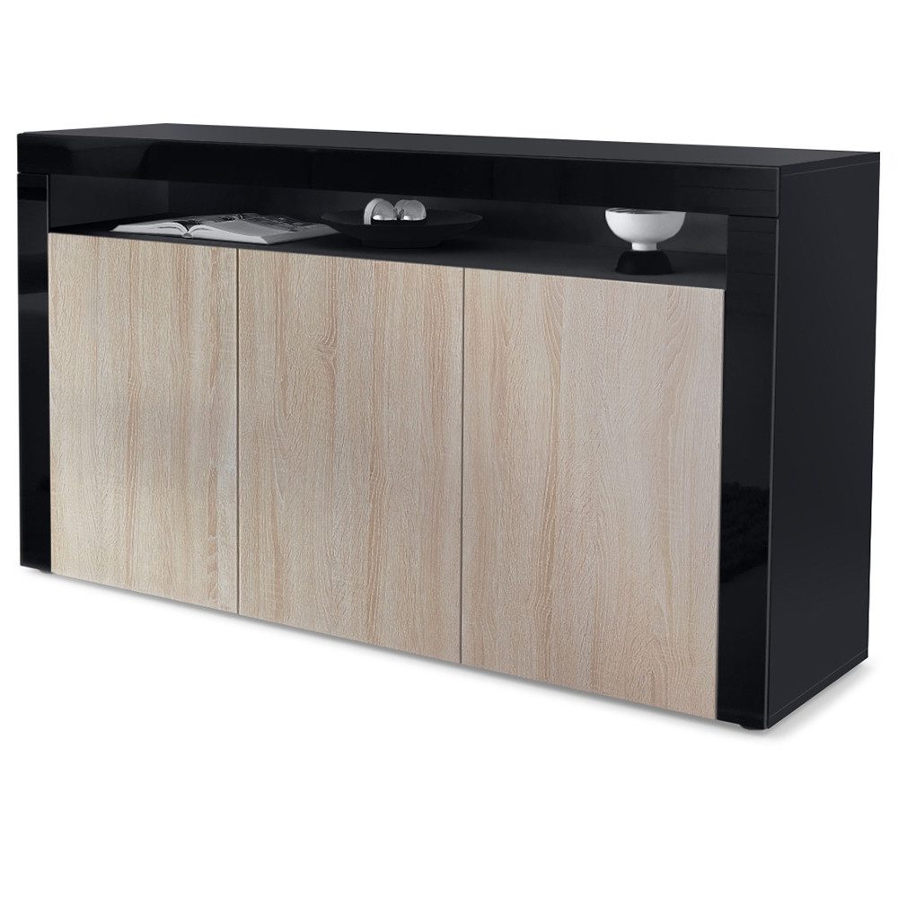 Vladon Sideboard Valencia (Sideboard, mit 3 günstig online kaufen