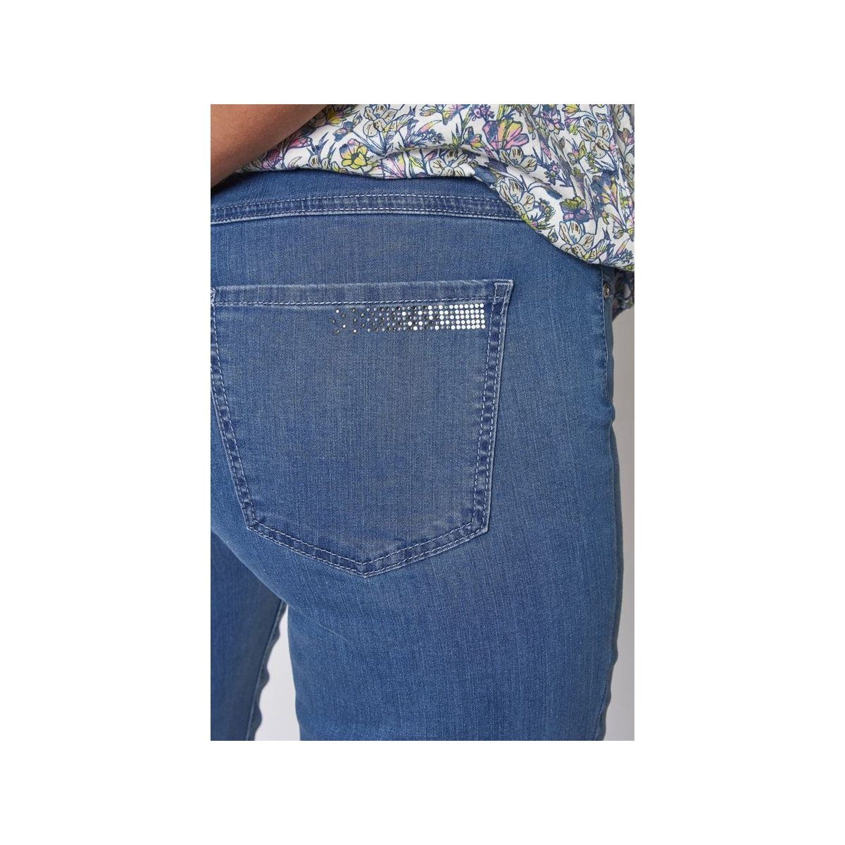 5-Pocket-Jeans blau (1-tlg) TONI